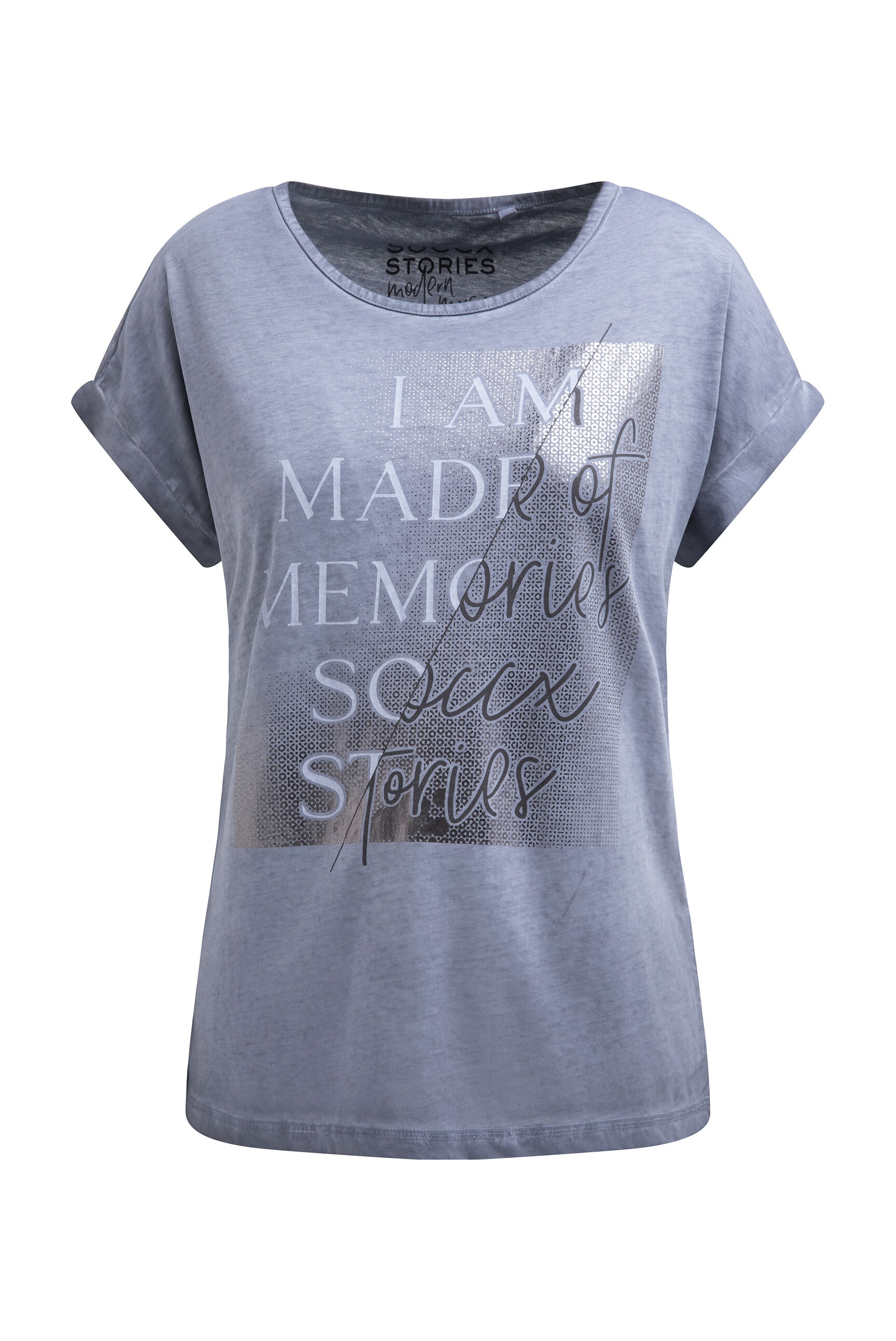 SOCCX Rundhalsshirt aus Baumwolle