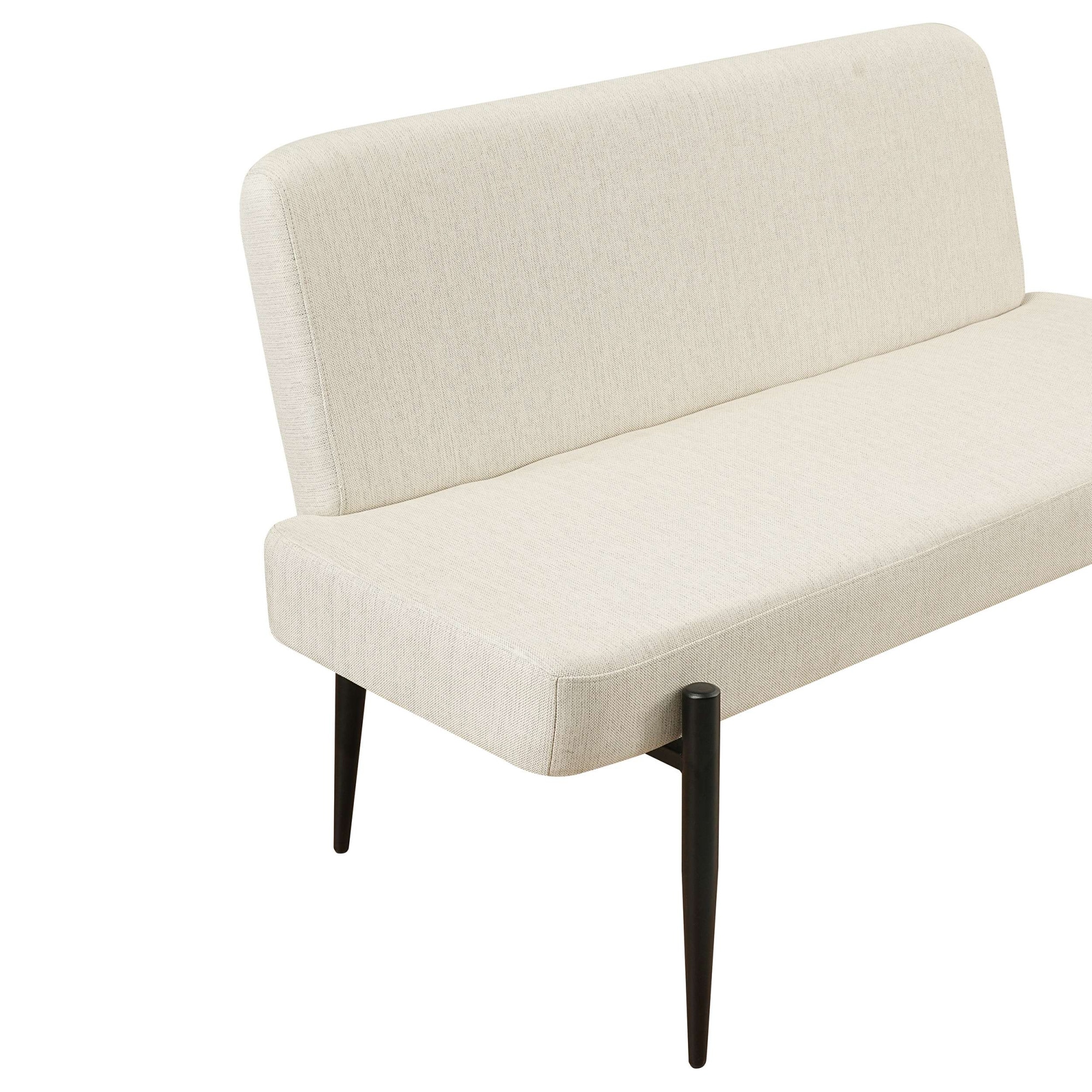OTTO home Essbank »Frida« Federkern, pflegeleichtem Velours oder Webstoff Bezug, Breite 160 cm
