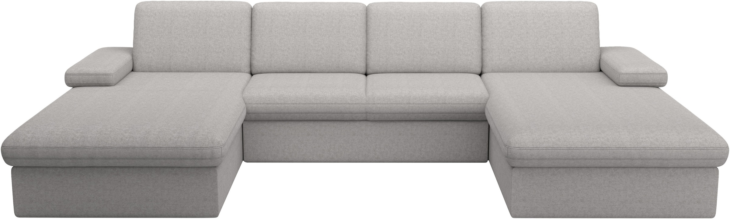 sit&more Wohnlandschaft »Moreno«, mit Armteilverstellung,wahlweise mit Bettfunktion