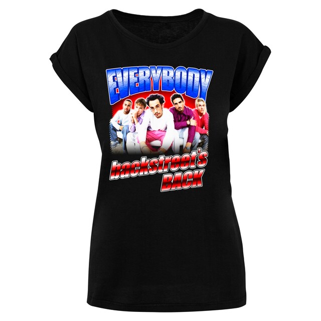 Merchcode T-Shirt »Damen Ladies Backstreet Boys - Everybody Extended  Shoulder Tee«, (1 tlg.) kaufen | BAUR