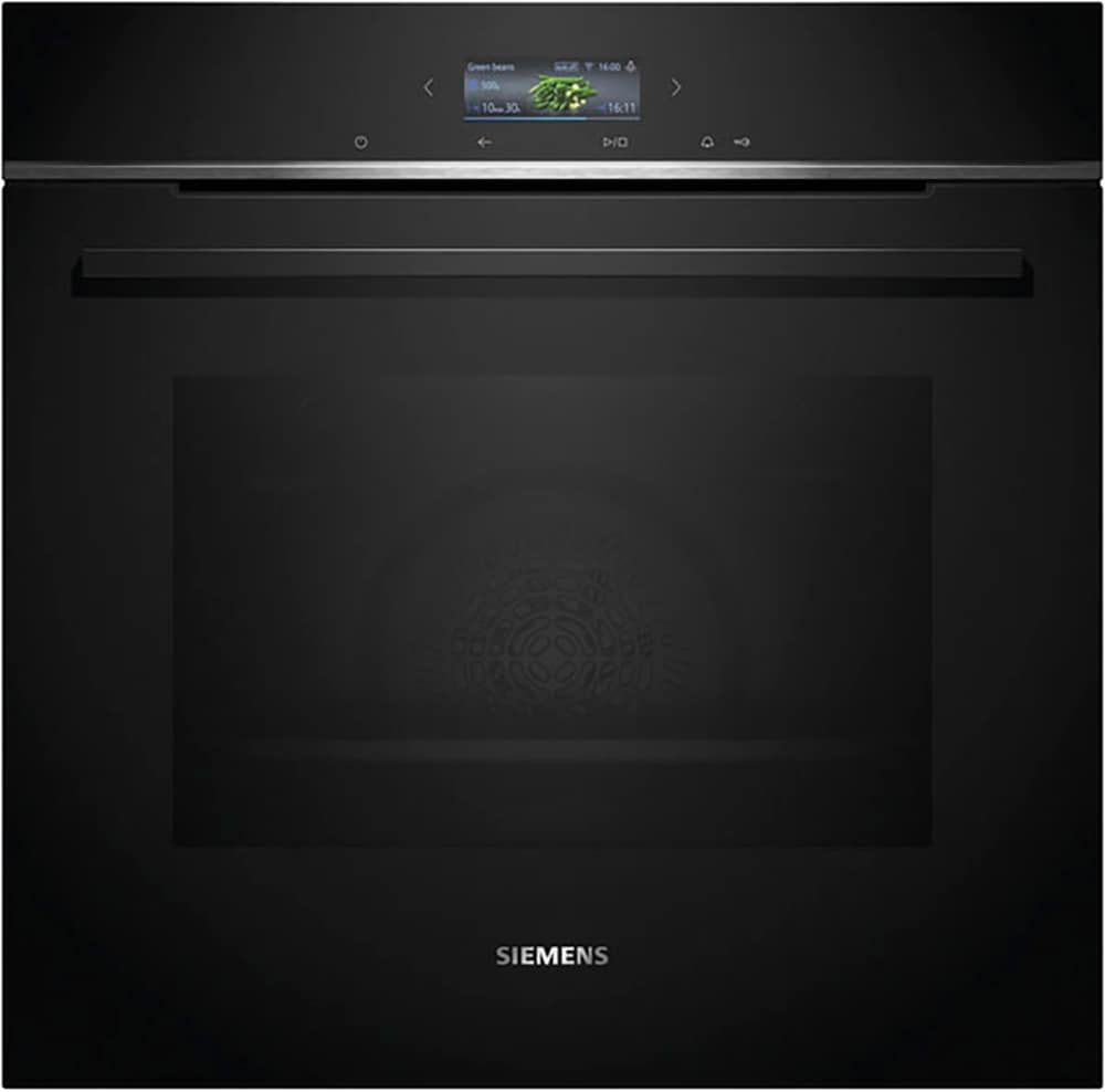 SIEMENS Einbaubackofen iQ700 "HB734G1B1", mit Teleskopauszug nachrüstbar, ecoClean