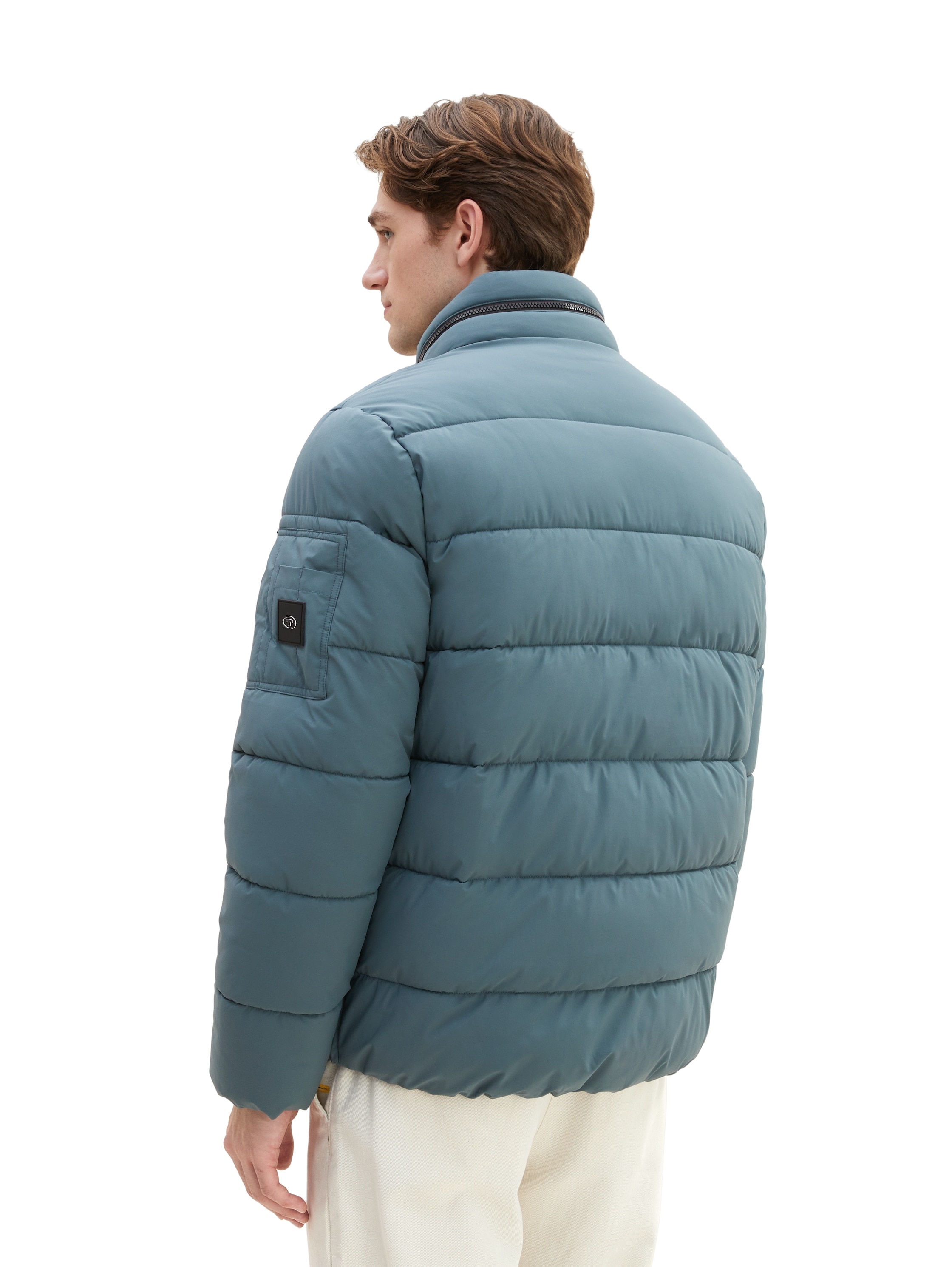 TOM TAILOR Steppjacke, mit Kapuze, mit Kapuze im Kragen