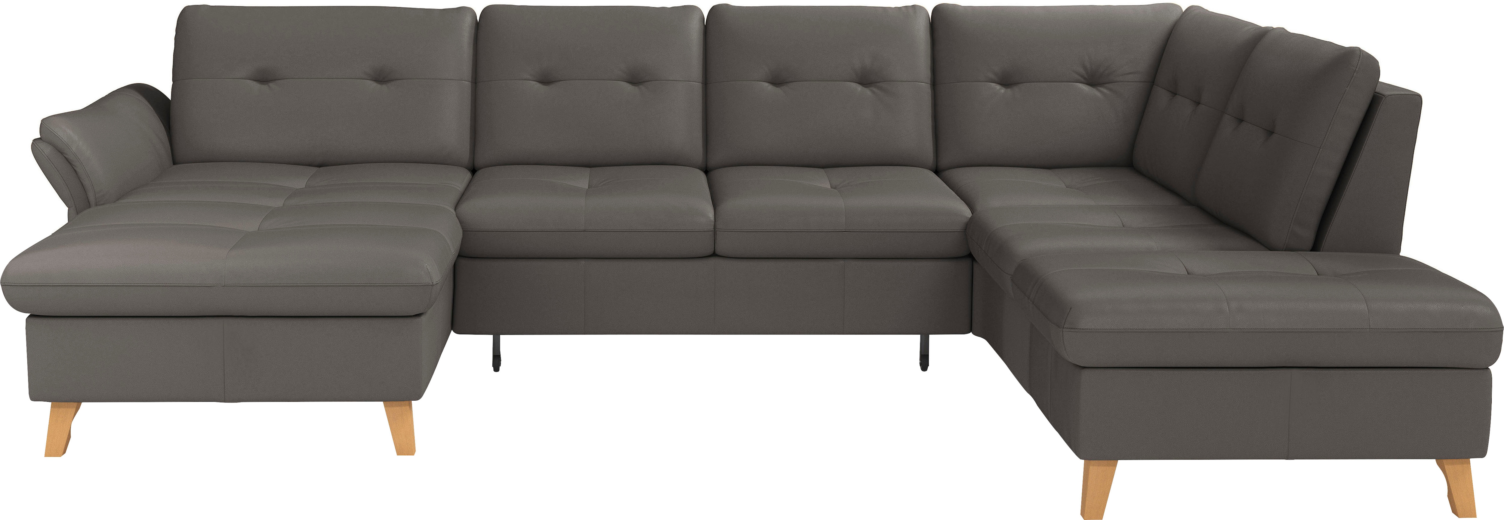 sit&more Wohnlandschaft "Göteborg" inkl. Sitztiefenverstellung, wahlweise mit Bettfunktion & Bettkasten