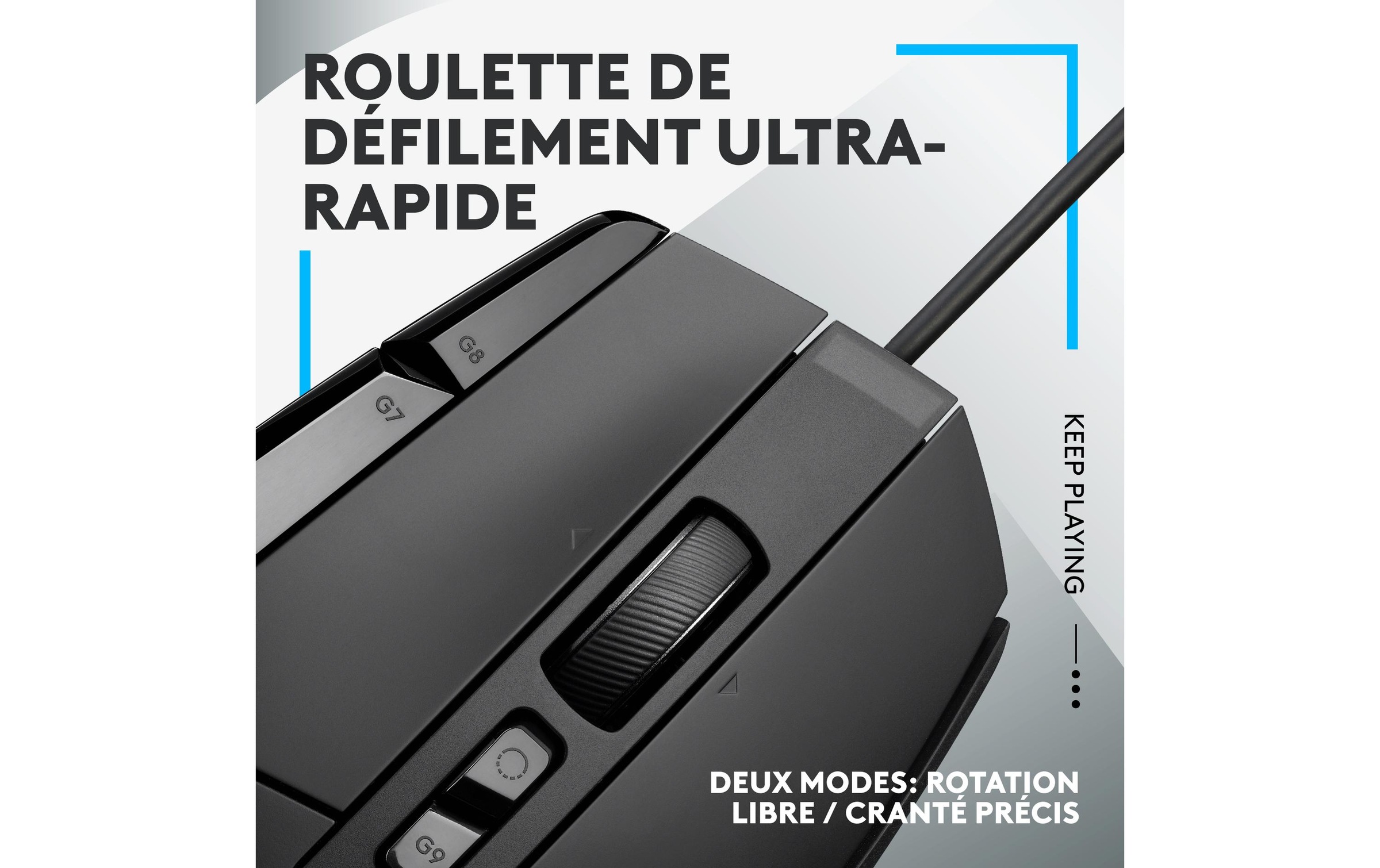 Logitech Gaming-Maus »G502 X Schwarz« kabelgebunden
