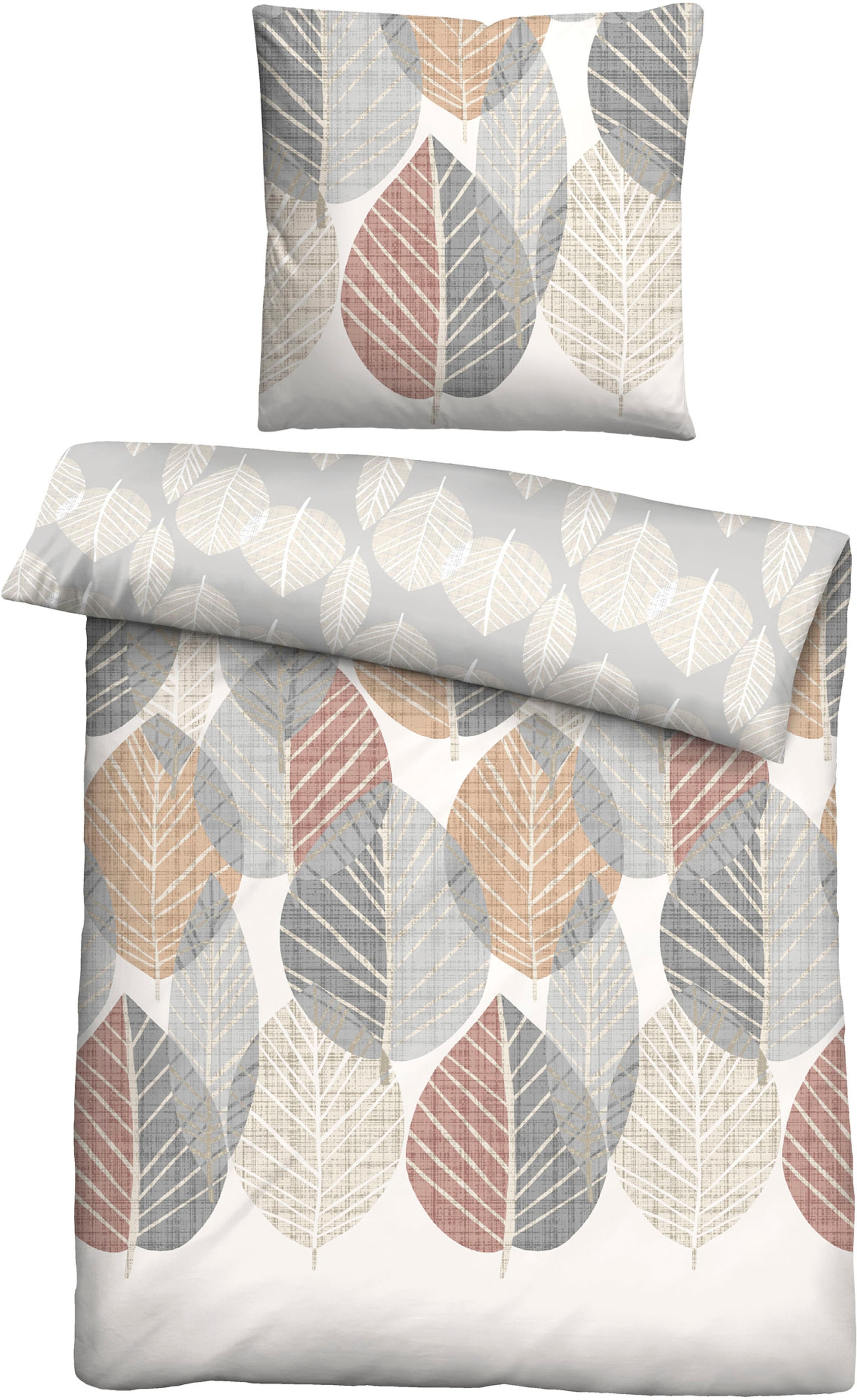 Biberna Wendebettwäsche "Kerim" 2 Stk. wohlig warme Feinbiber (Flanell) Qua günstig online kaufen