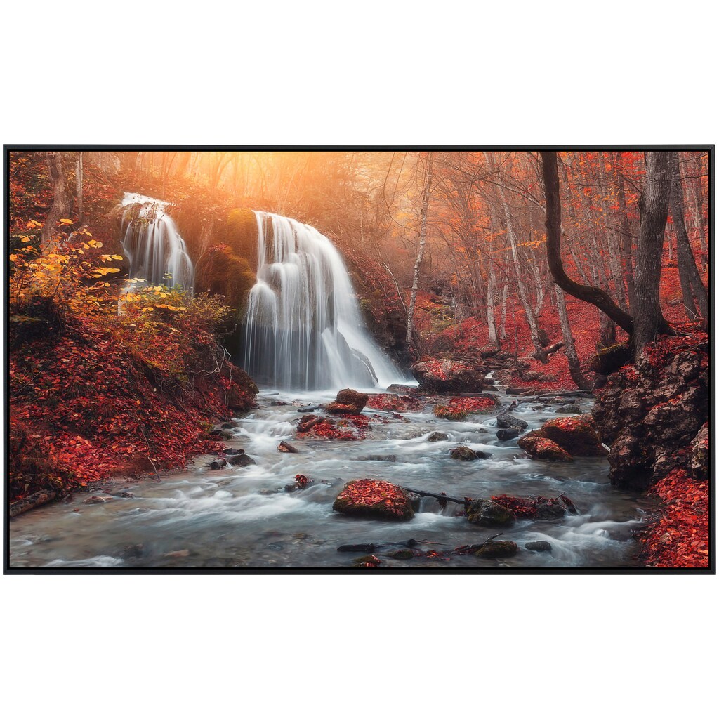 Papermoon Infrarotheizung »Wasserfall im Wald«