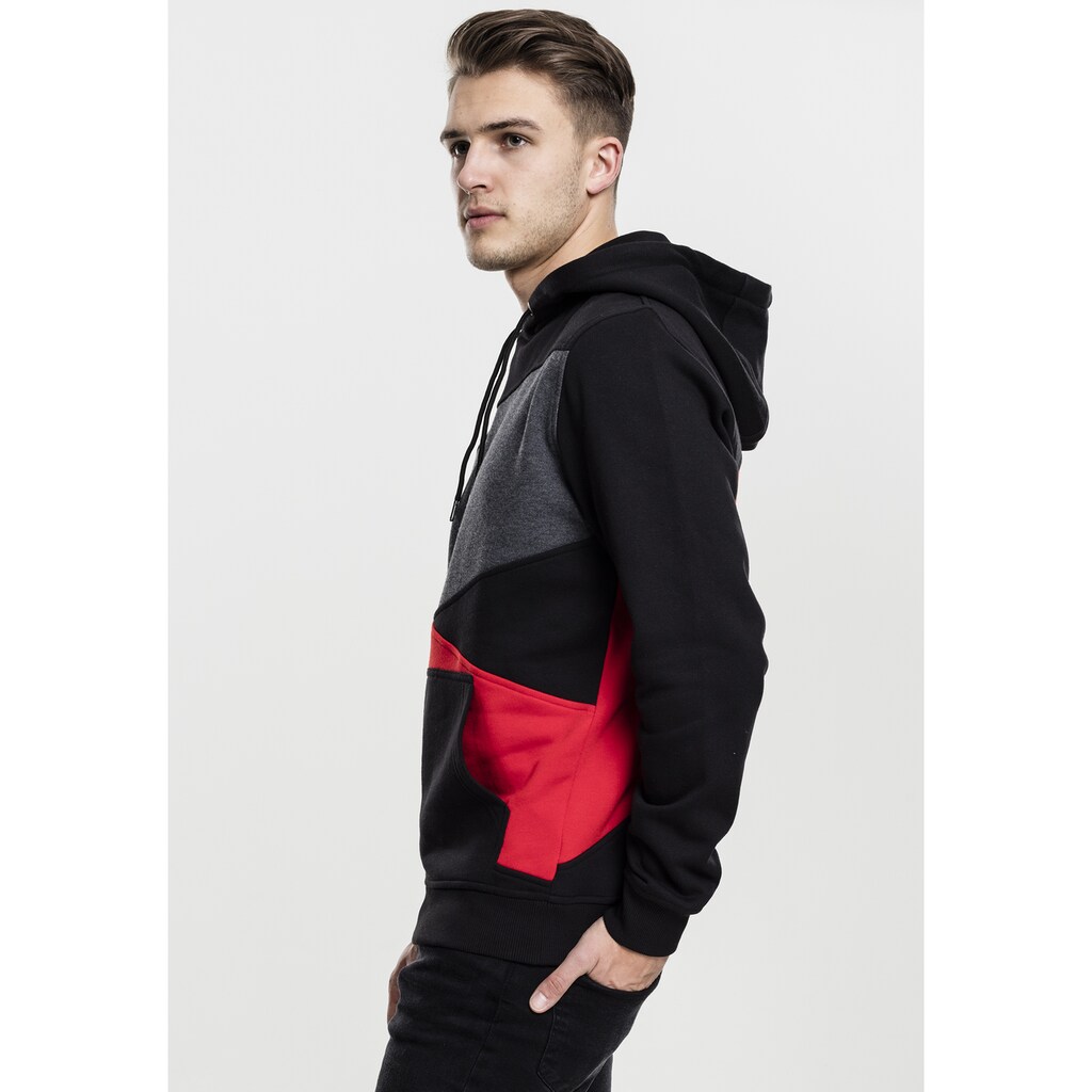 URBAN CLASSICS Sweatshirt »Urban Classics Herren Zig Zag Hoody«, (1 tlg.)