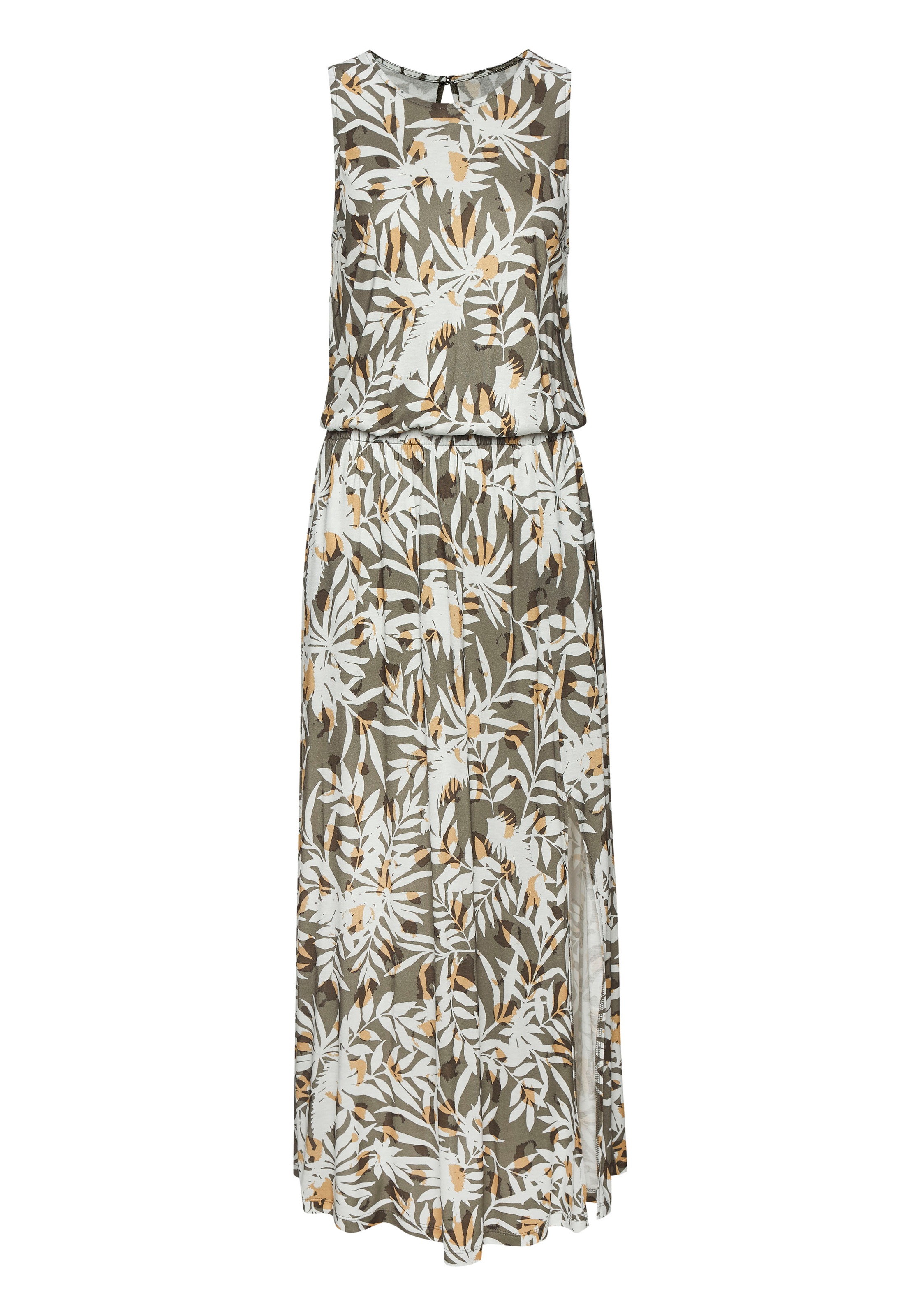 Vivance Maxikleid Seitennahttaschen mit Alloverdruck, langes Sommerkleid mi günstig online kaufen