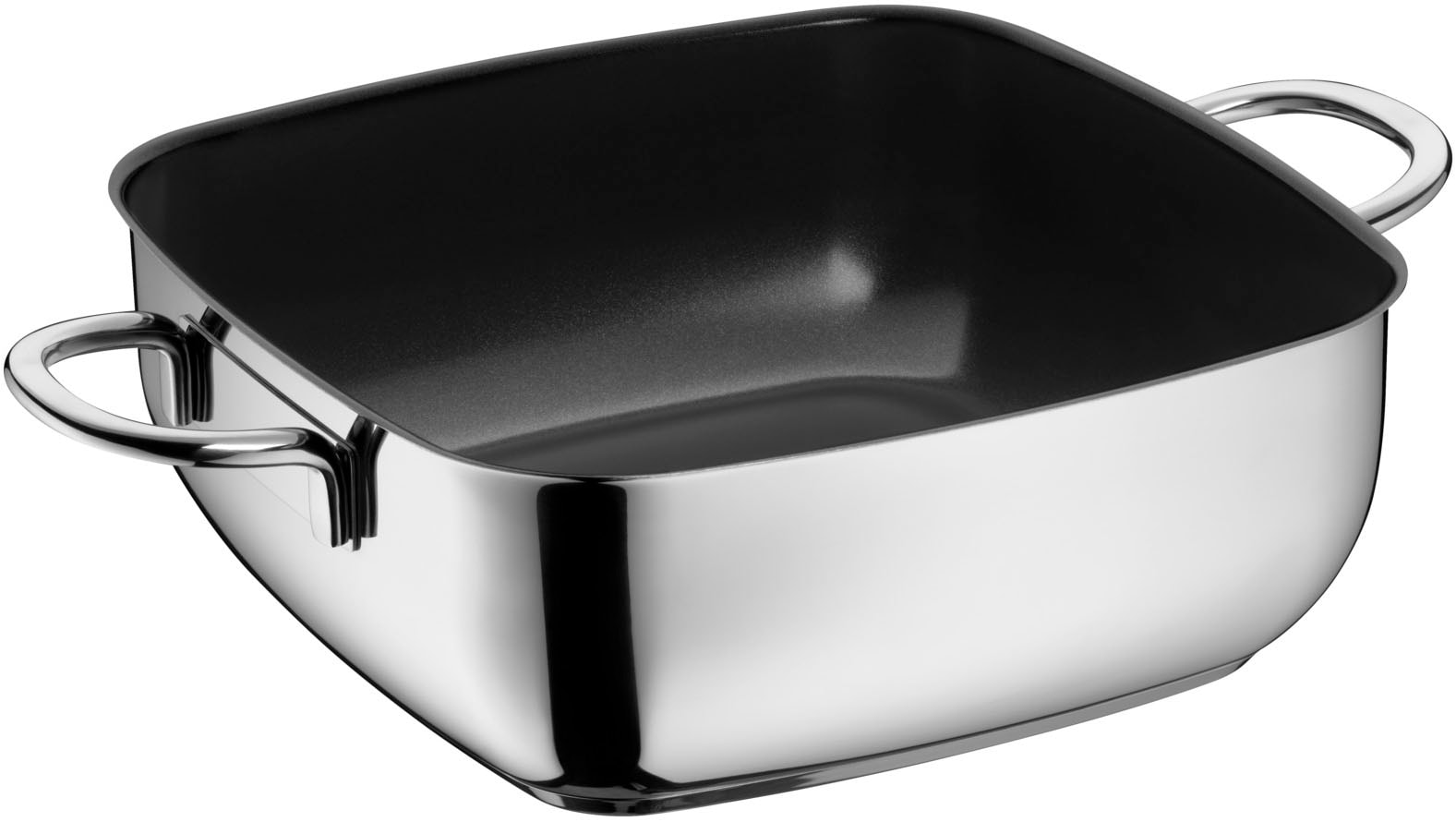 Silit Schmortopf »Studio, beschichteter Bräter Induktion«, Cromargan® Edelstahl Rostfrei 18/10, backofengeeignet bis 180°C, für alle gängigen Herdarten geeignet