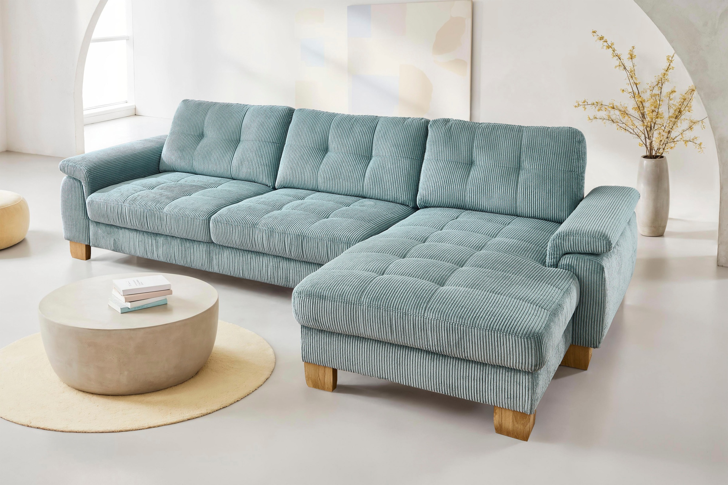 DIE PLANBAR PP-LA19101 Corner Sofa Aqua