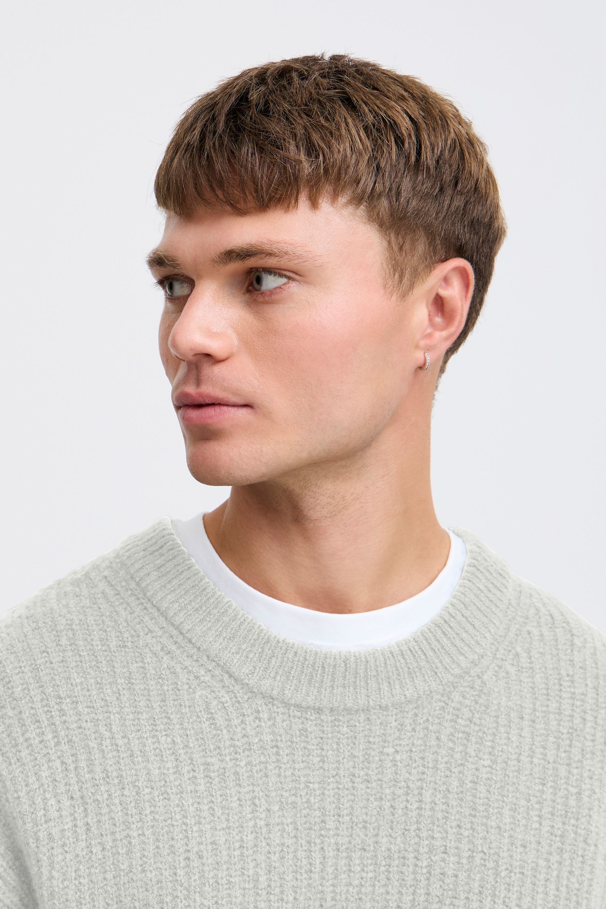 !Solid Strickfleece-Pullover »Strickpullover SDNOHI«