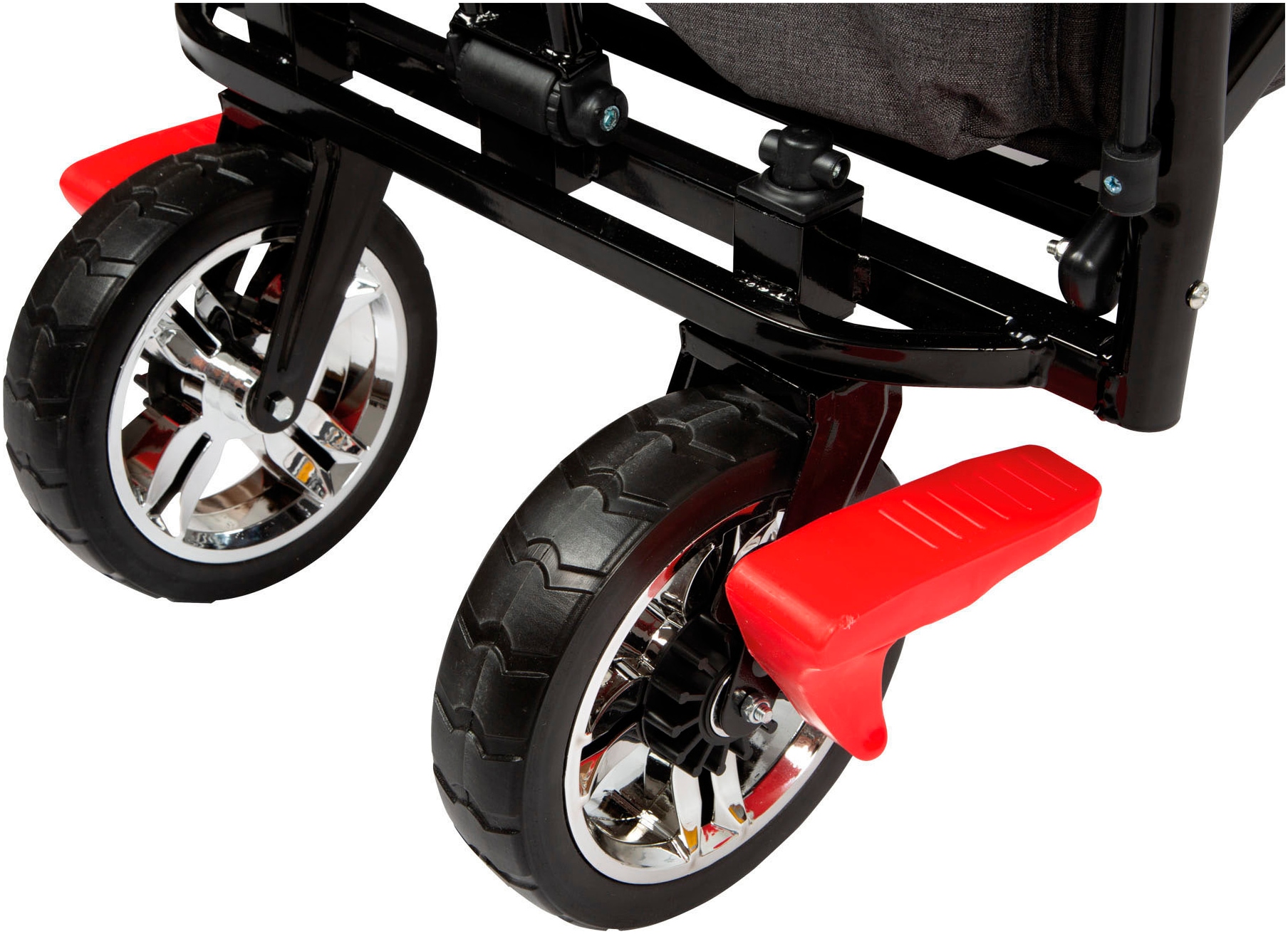 Small Foot Bollerwagen »Bollerwagen mit Dach« mit Regencover, faltbar