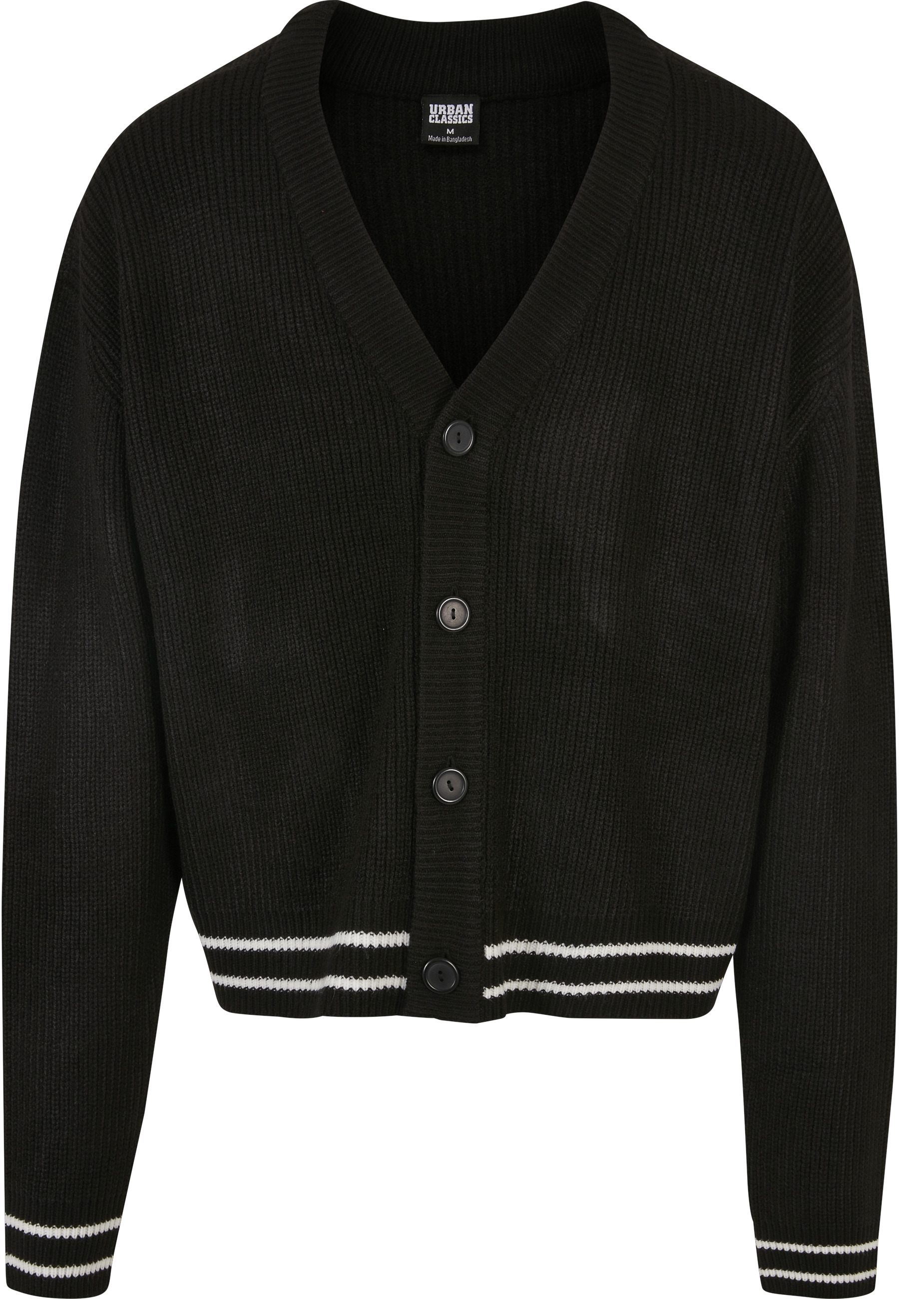 URBAN CLASSICS Cardigan "Urban Classics Herren Sporty Boxy Cardigan" 1 Stk.