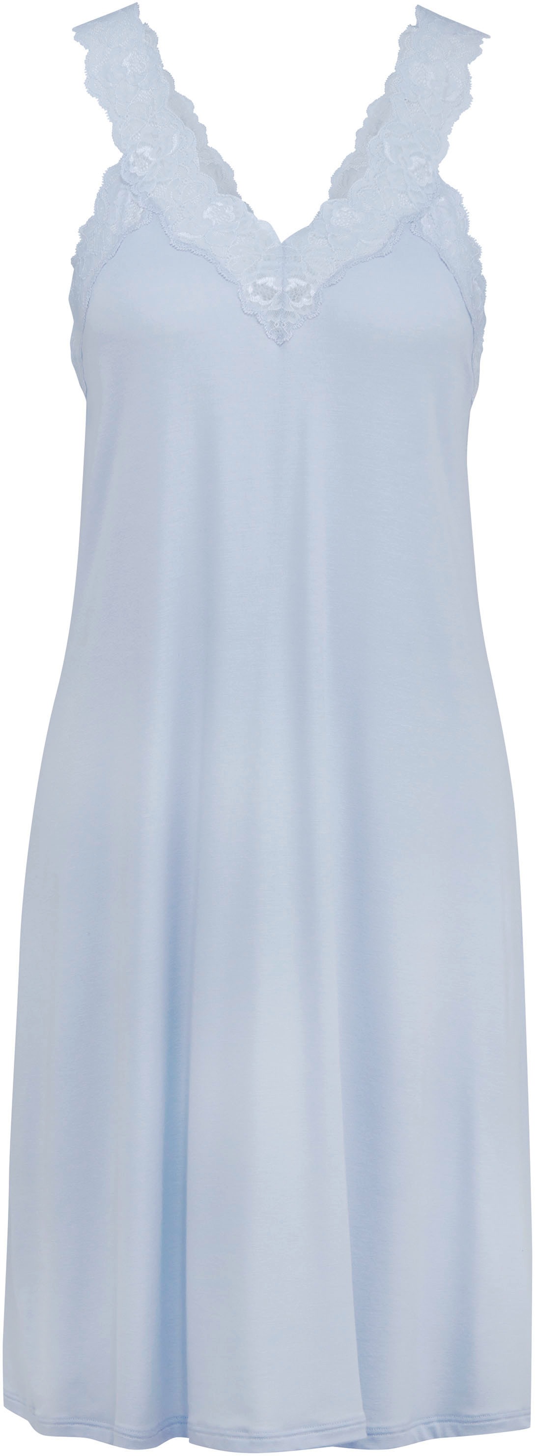 CALIDA Nachthemd "Elegant Dreams", V-Ausschnitt, Spitze, Single Jersey Qual günstig online kaufen
