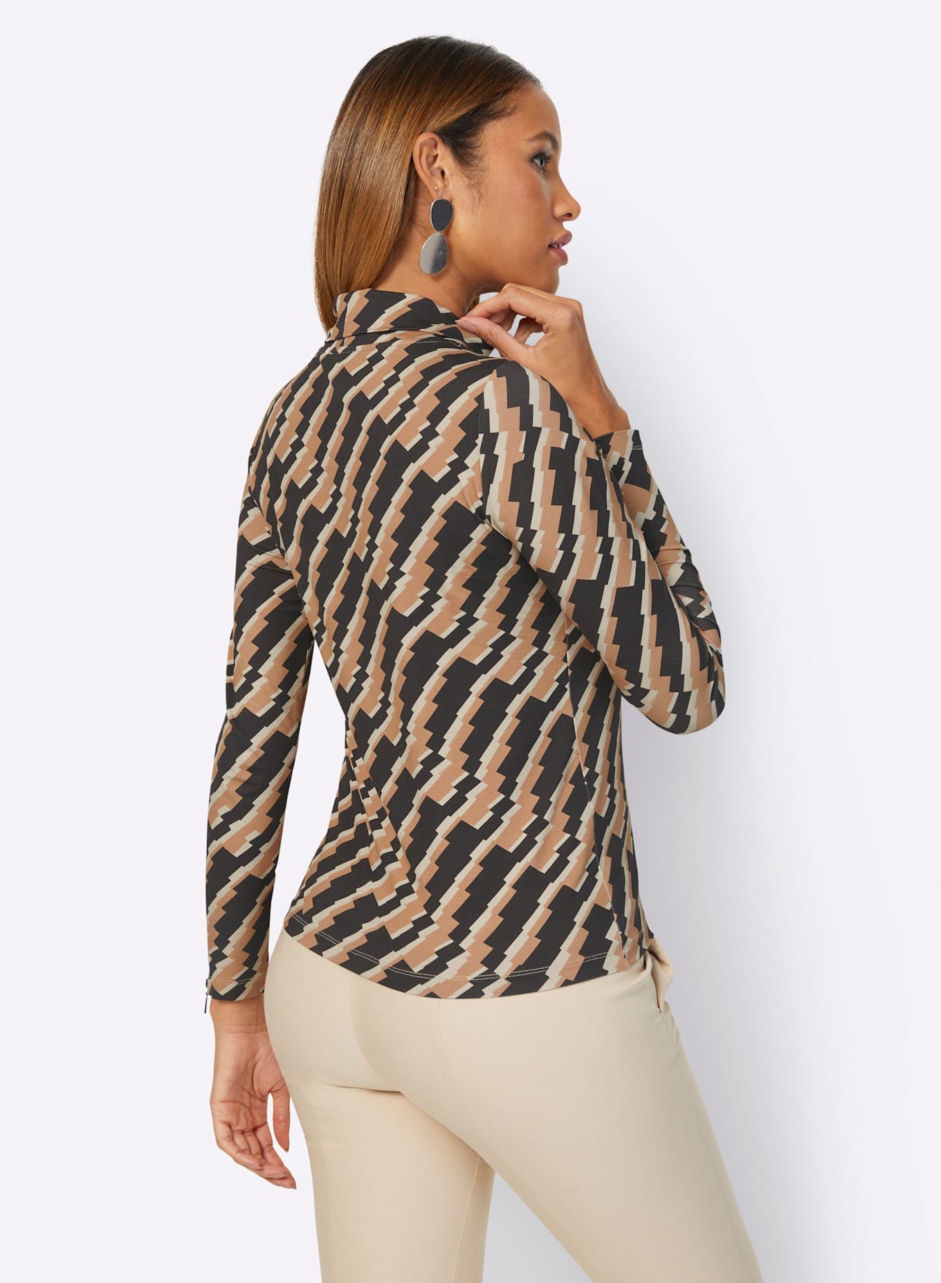 creation L Rollkragenshirt "Shirtrolli" 1 Stk. tlg. günstig online kaufen