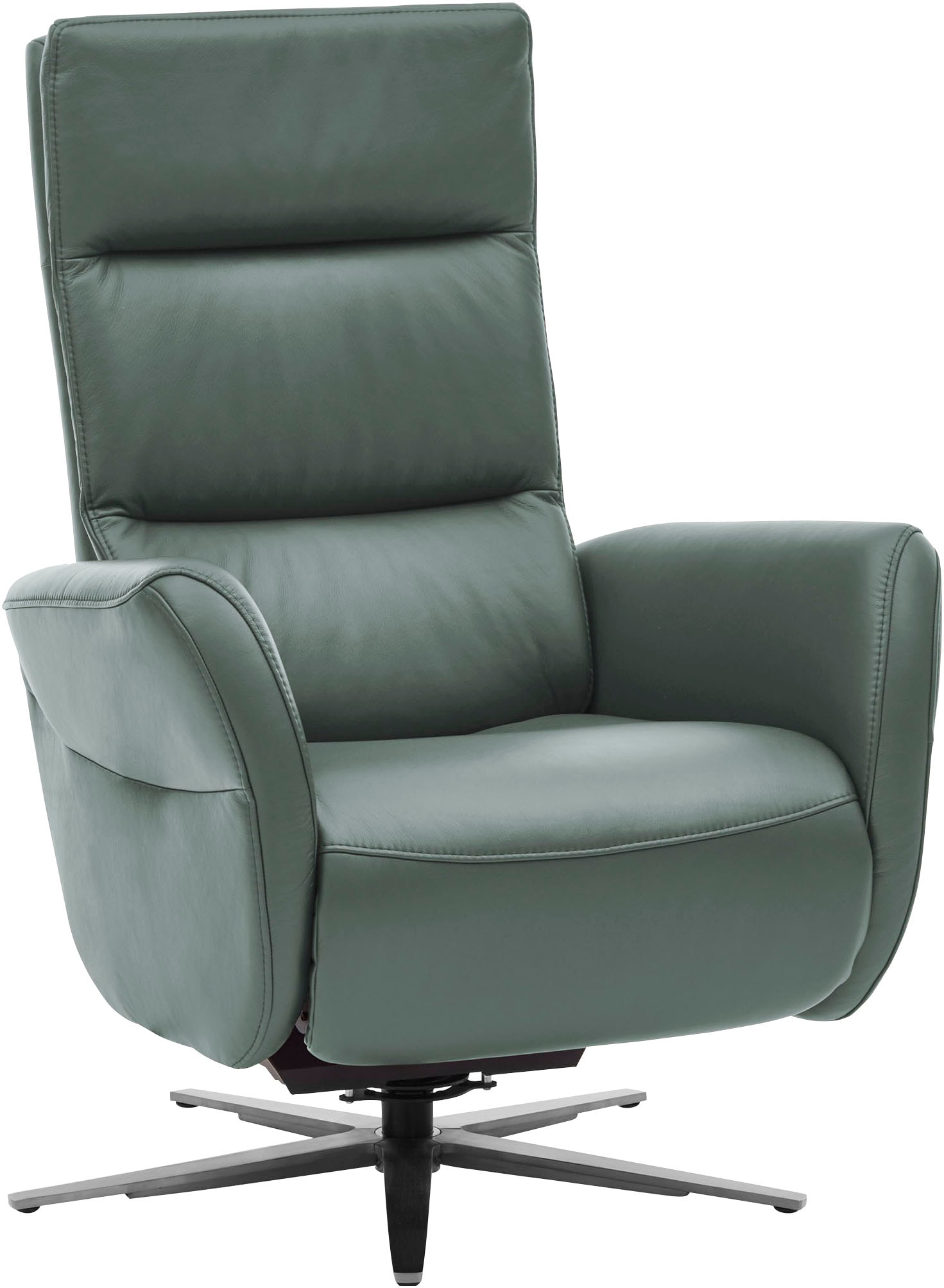 Die PlanBar Relaxsessel "PN-RS20038 mit Metallsternfuß inkl. Relaxfunktion und Kopfverstellung" 1 Stk. tlg. 360 drehbar, mit Gasdruckverstellung