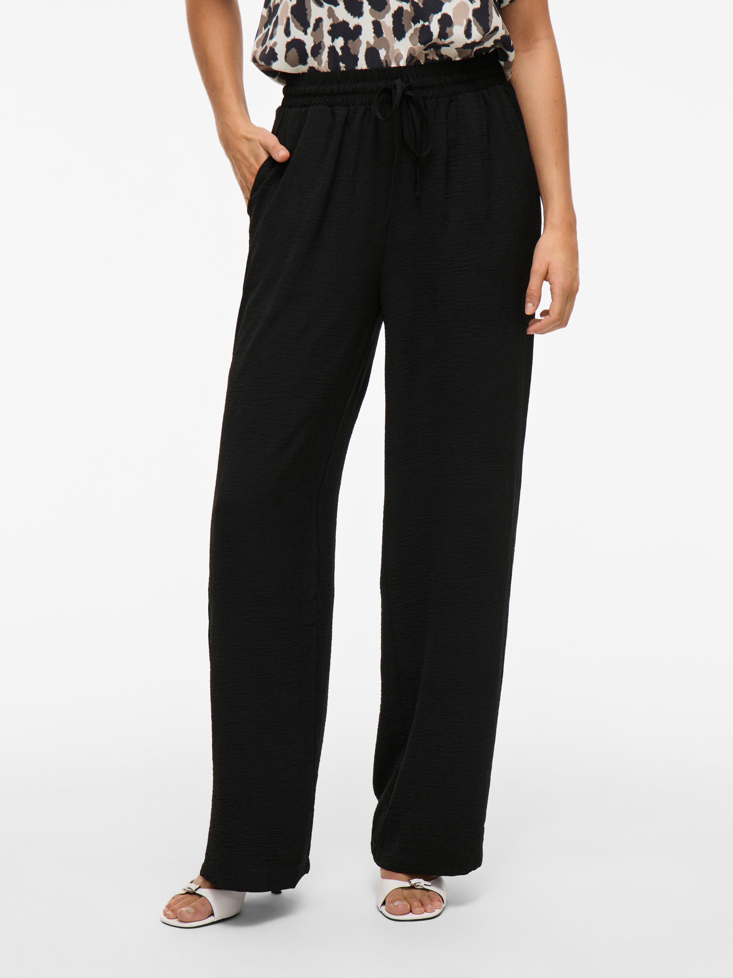 Vila Laisvos kelnės »VIJOSA HW WIDE PANTS -...