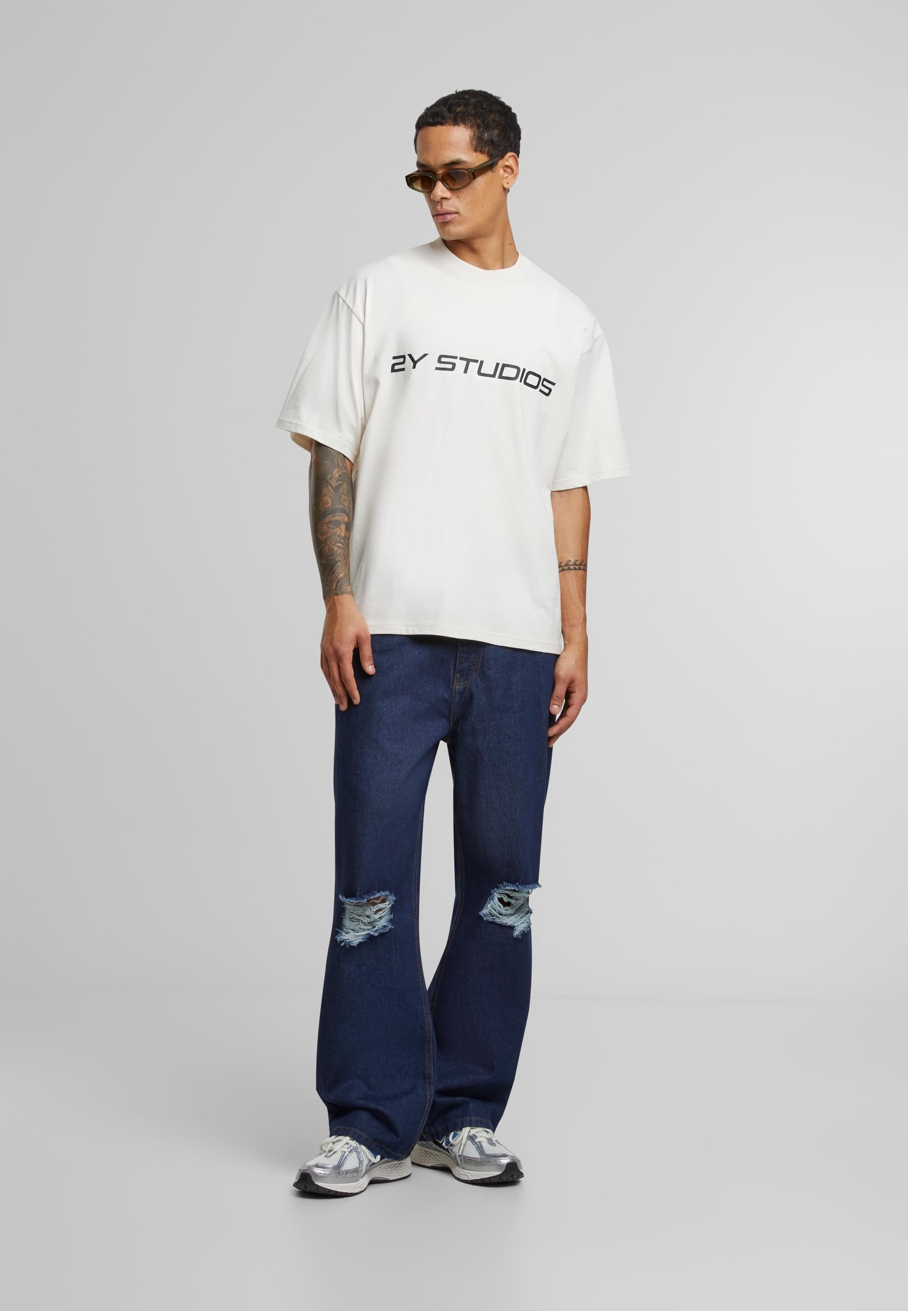 2Y Studios Bequeme Jeans »2Y Studios 2Y Anduin Ripped Baggy Jeans«