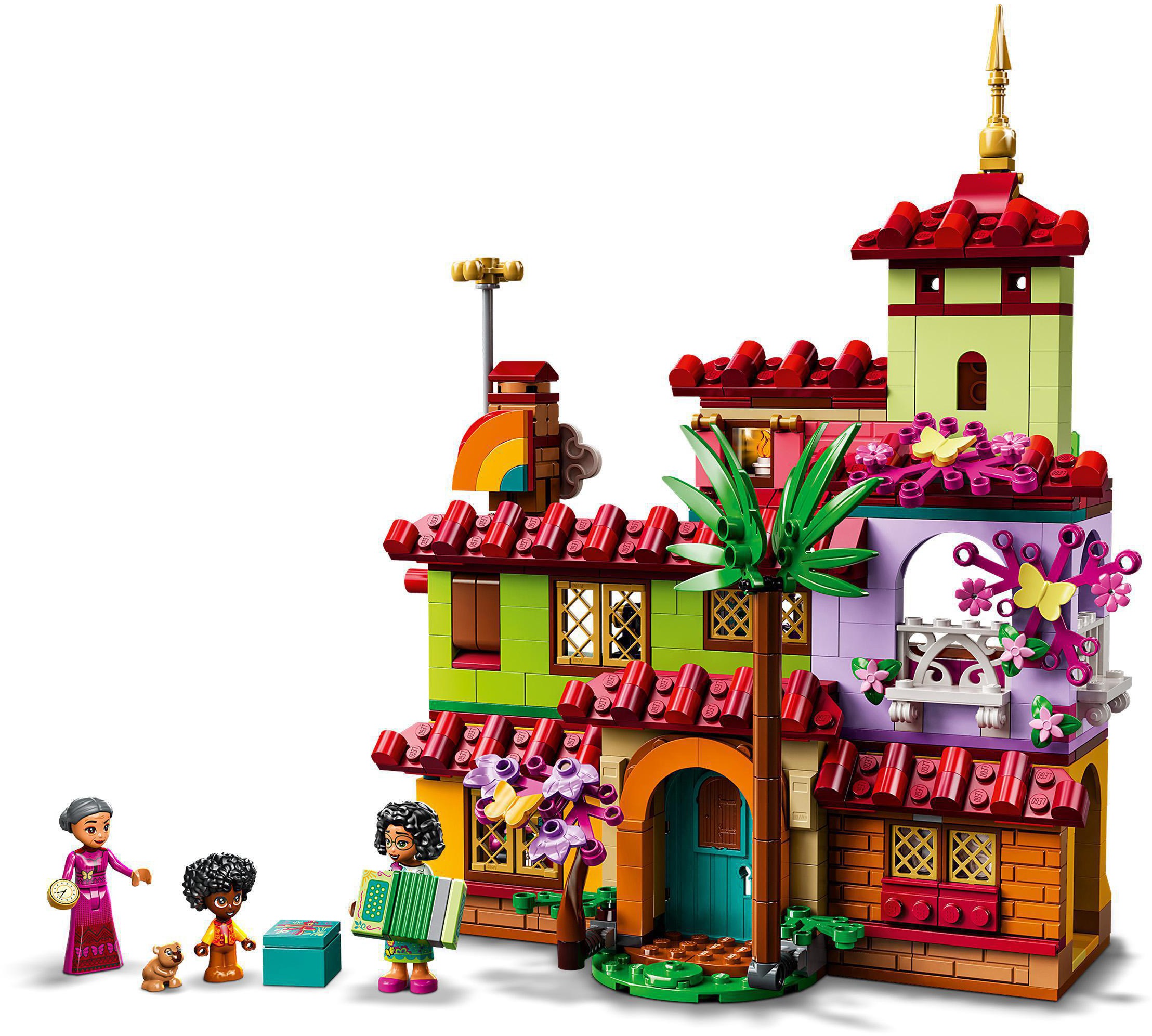LEGO® Konstruktionsspielsteine »Das Haus der Madrigals (43202), LEGO® Disney Princess«, (587 St.), Made in Europe