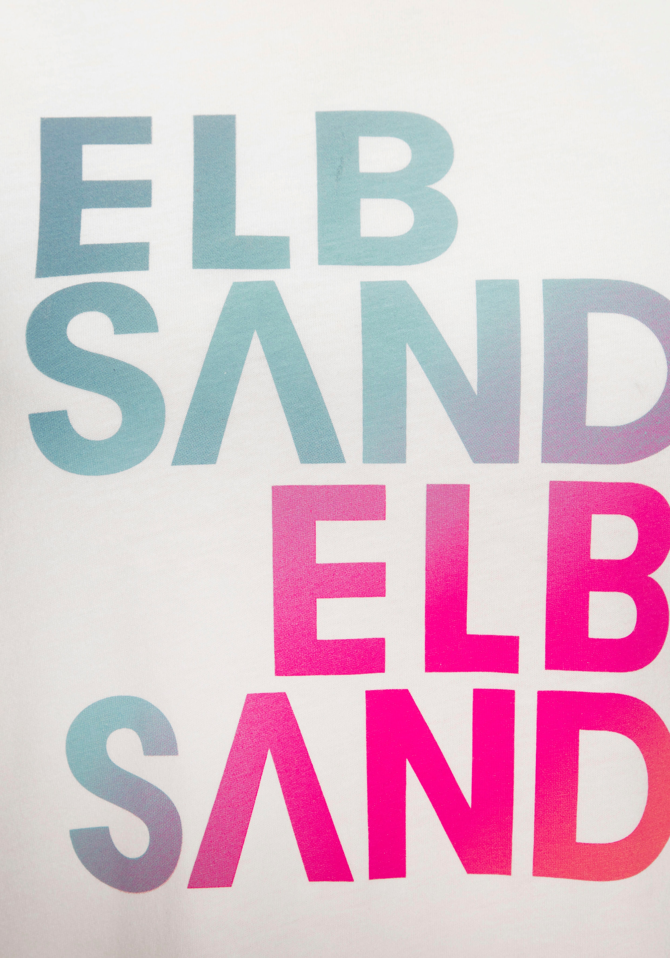 Elbsand T-Shirt, mit Logodruck