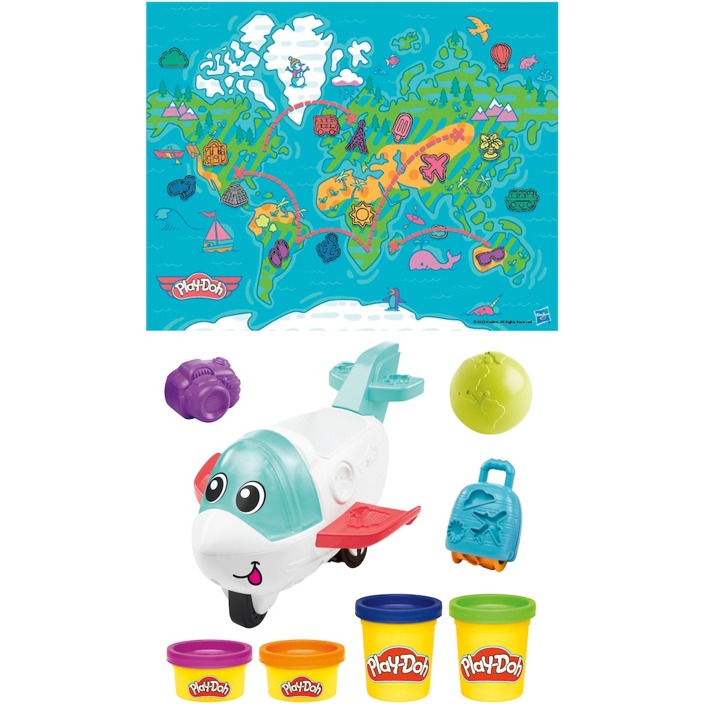 Hasbro Knete »Play-Doh, Flugi, das Flugzeug«