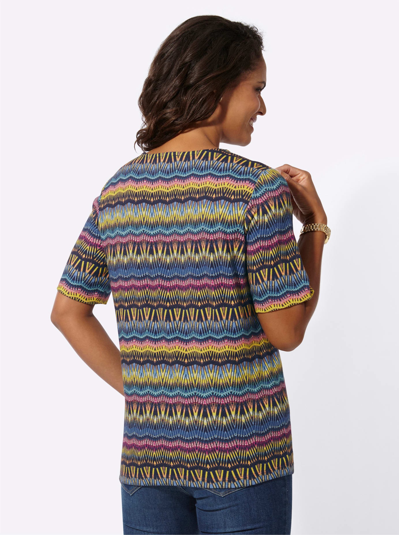 Casual Looks Kurzarmshirt »Shirt«, (1 tlg.)