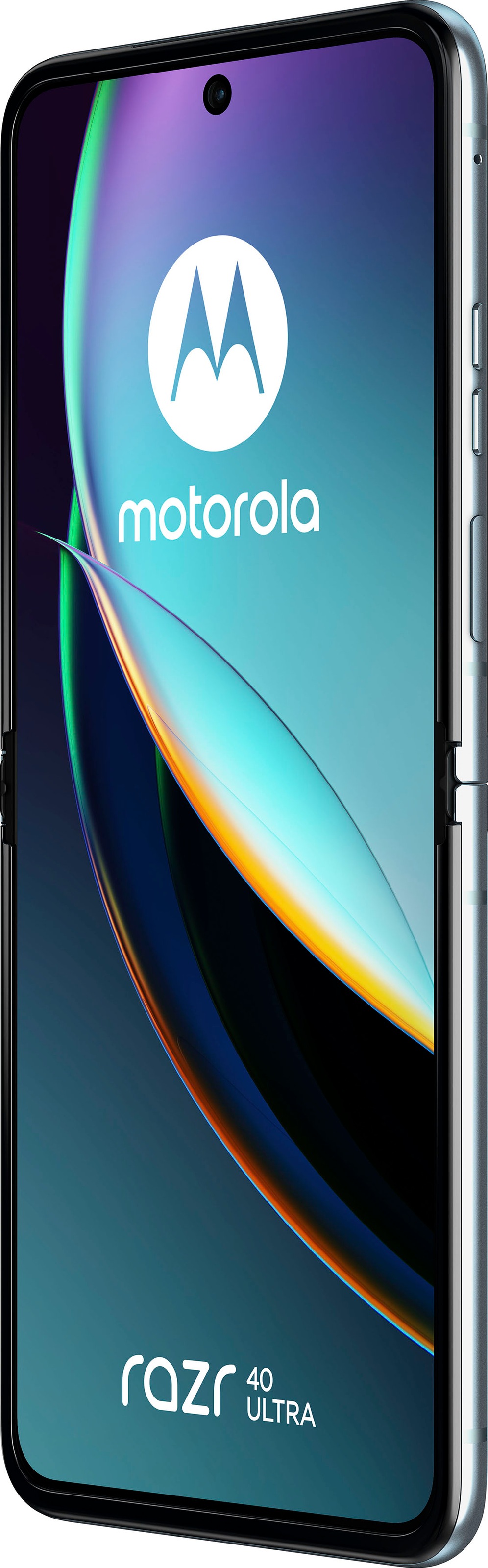 Motorola Smartphone »Motorola razr40 ultra« Glacier Blue