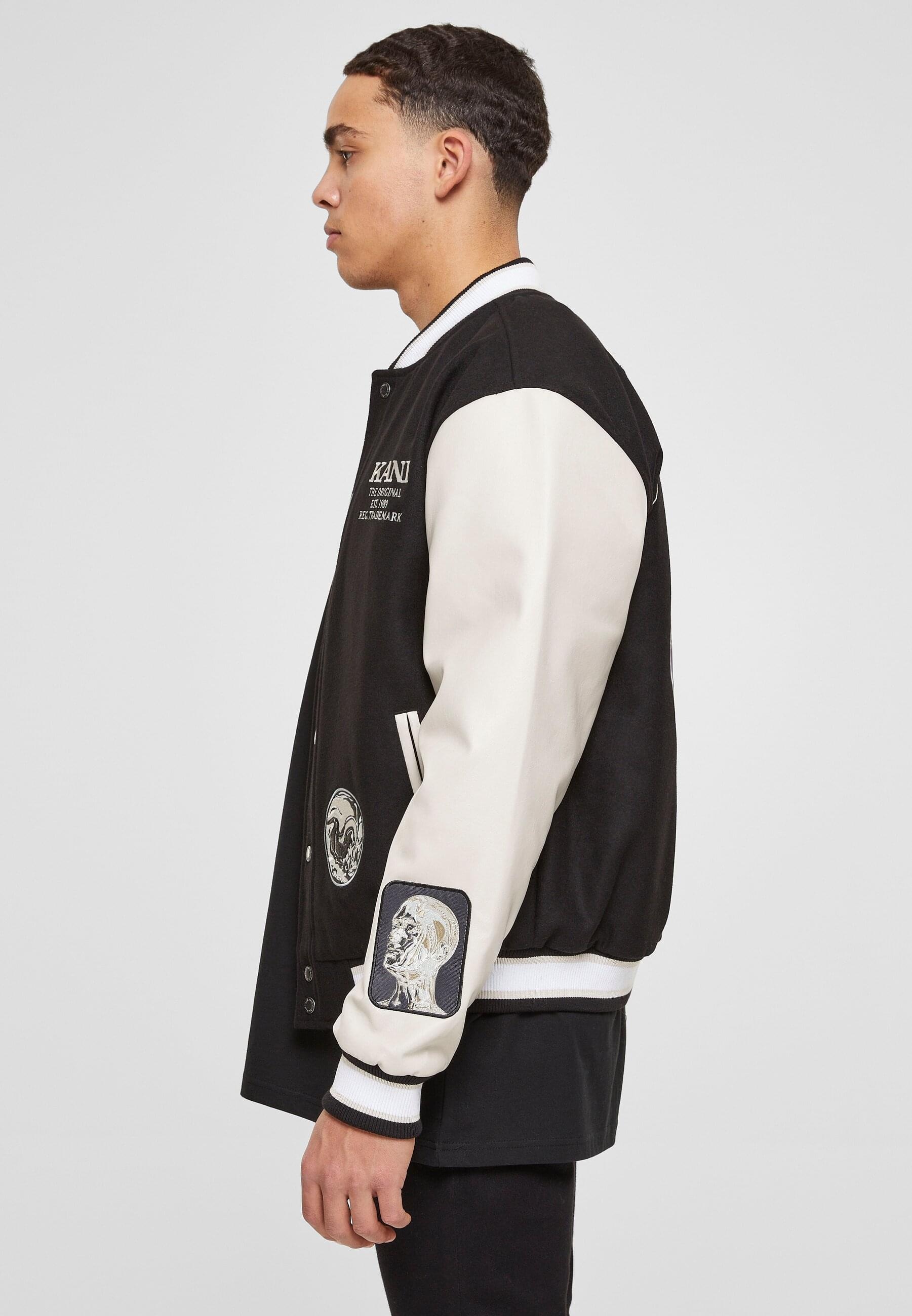 Karl Kani Allwetterjacke »Karl Kani Herren KM231-008-2KK Retro Block College Jacket«, (1 St.), mit Kapuze