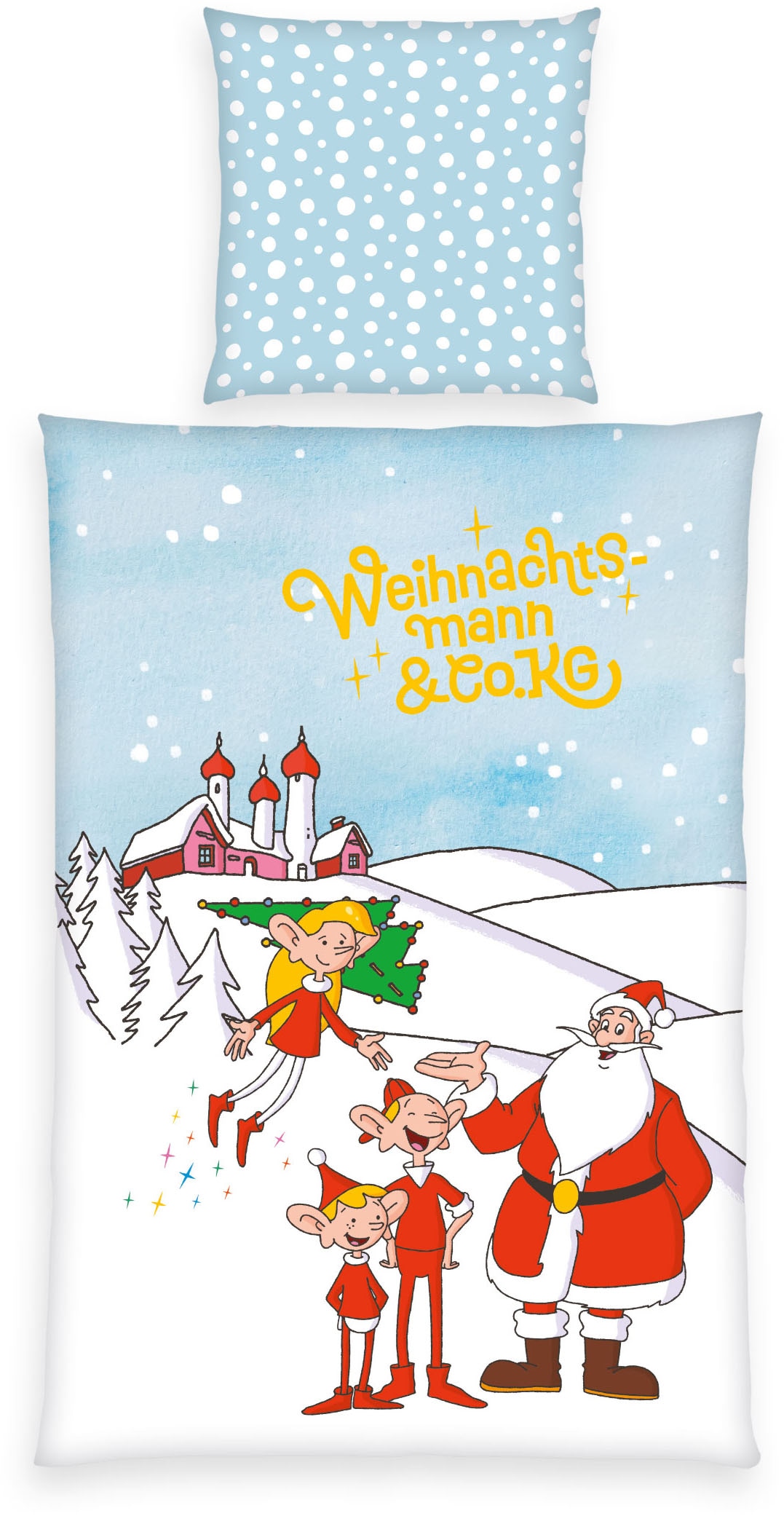  Wendebettwäsche »Weihnachtsmann & Co. KG« 2 Wendebettwäsche