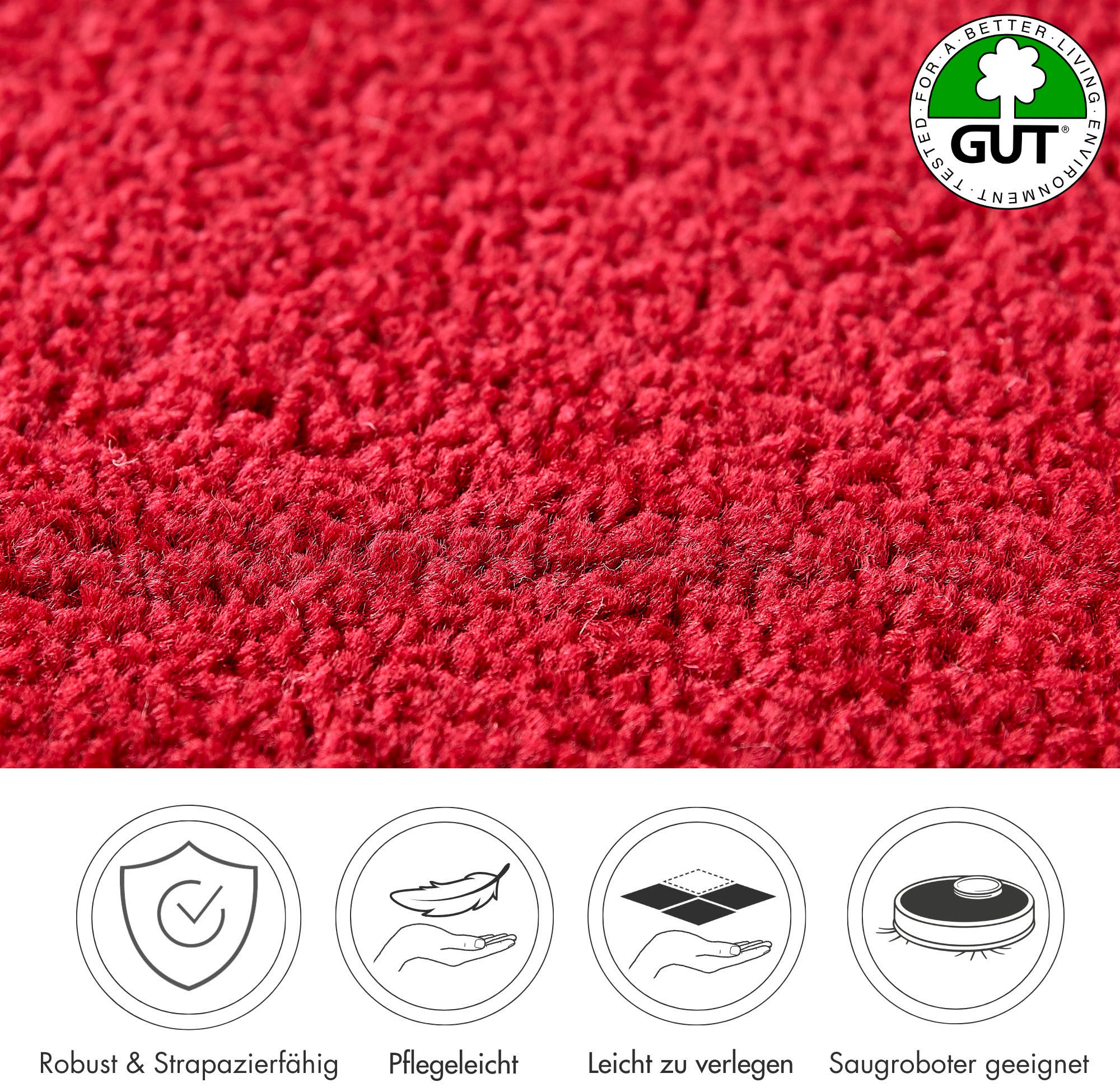 ANDIAMO Ines Carpet Red 400x500cm 2