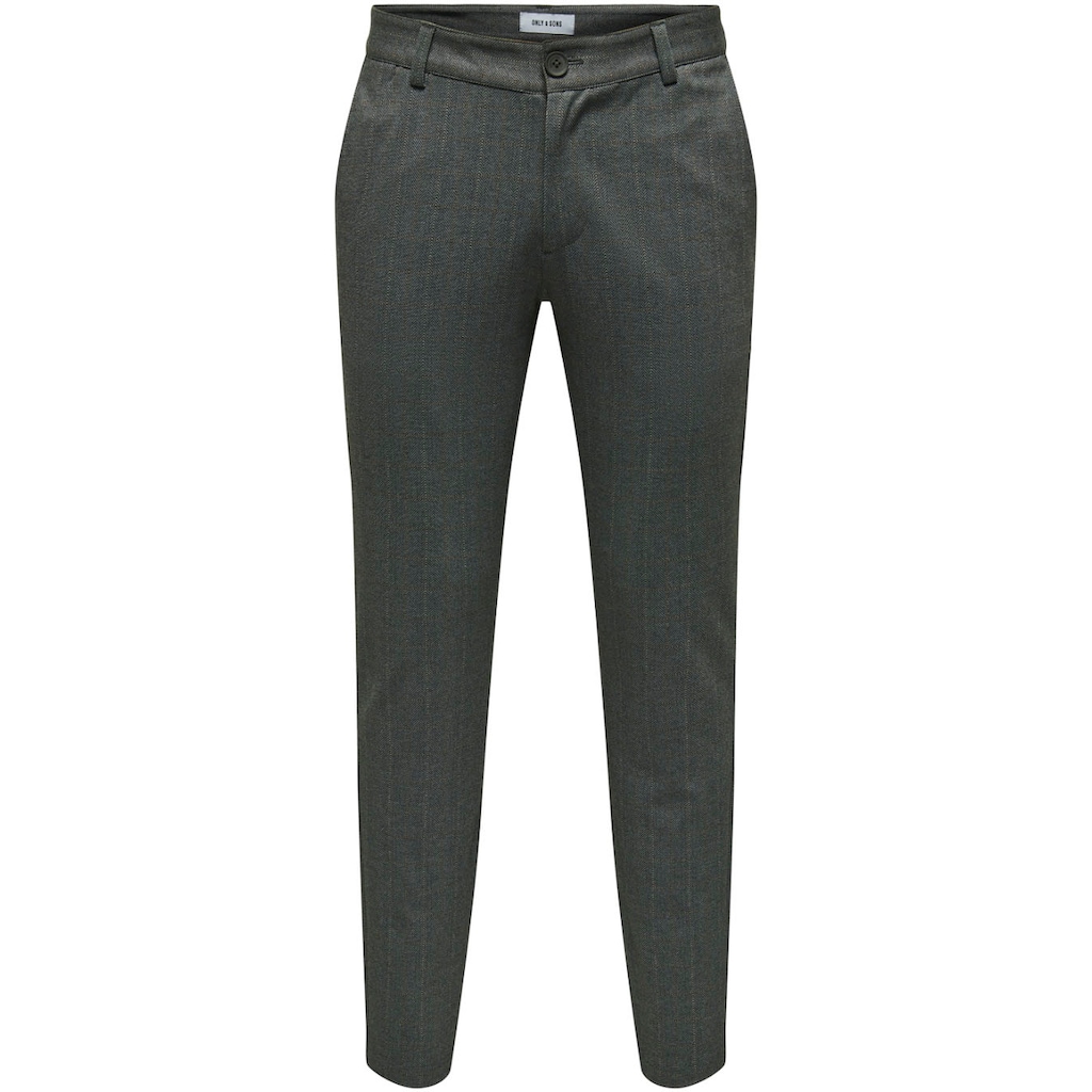 ONLY & SONS Anzughose »ONSMARK SLIM 02093 HERRINGBONE PANT NOOS«