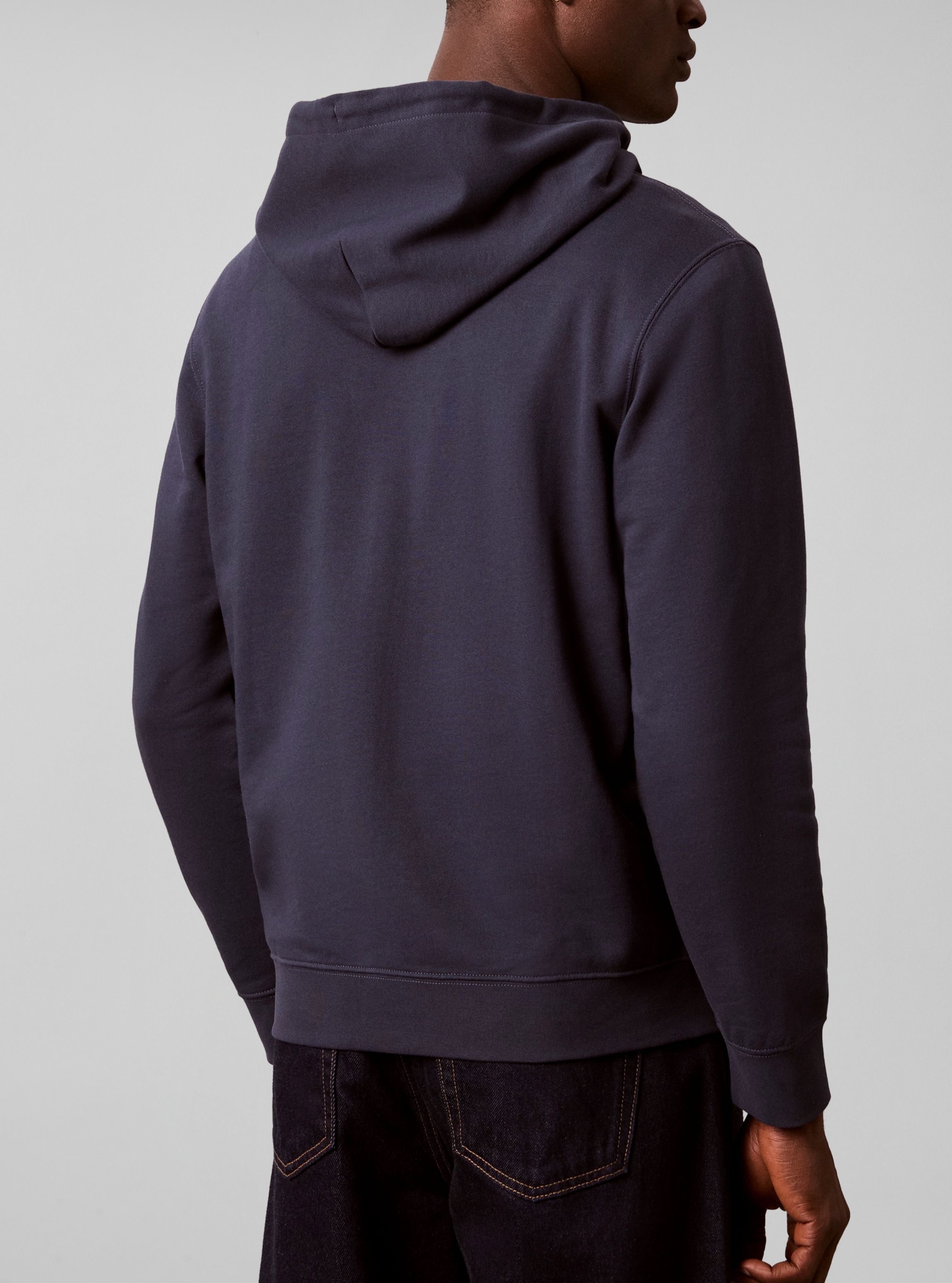 Calvin Klein Jeans Kapuzensweatshirt »WOVEN HOODIE«, Regular fit mit Kapuze
