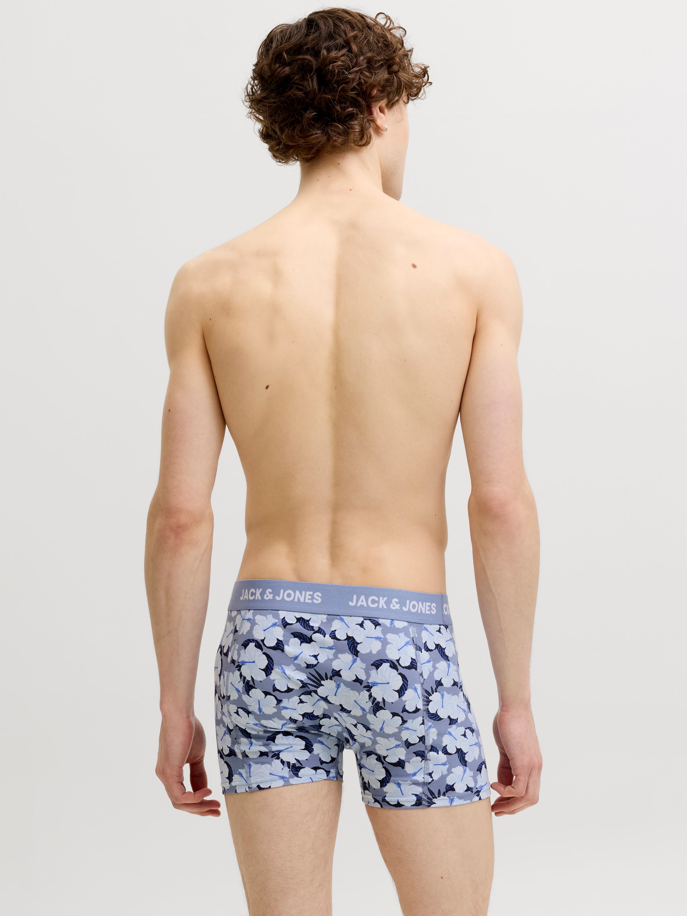 Jack & Jones Trunk »JACBEN TRUNKS 7 PACK STYD« Packung, 7 Stk. Baumwollmischung, elastischer Bund