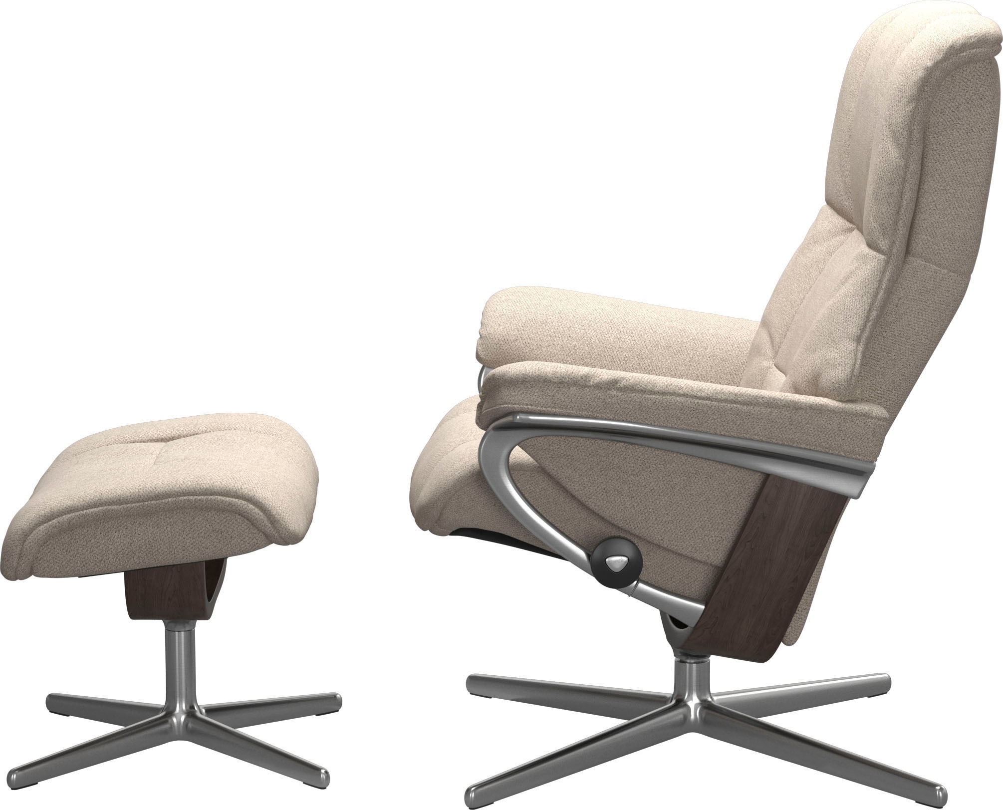 Stressless® Relaxsessel »Mayfair«, mit Cross Base, Größe S, M & L, Holzakzent Wenge