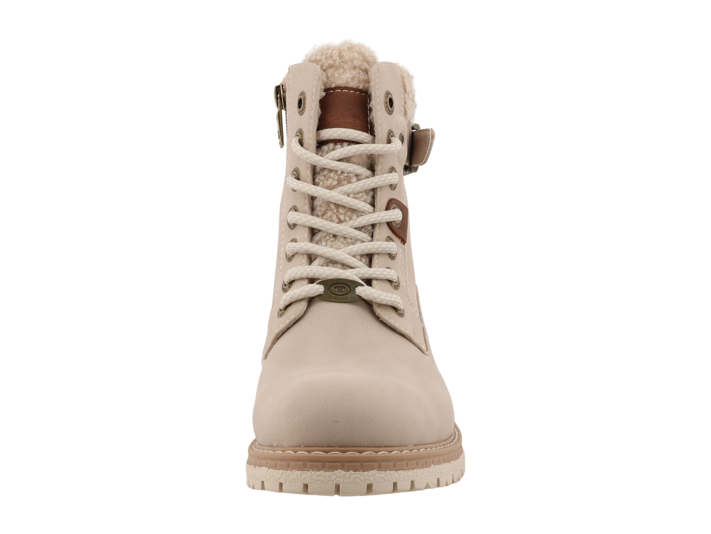 TOM TAILOR Winterboots  Workerboots, Hiking Boot mit Blockabsatz