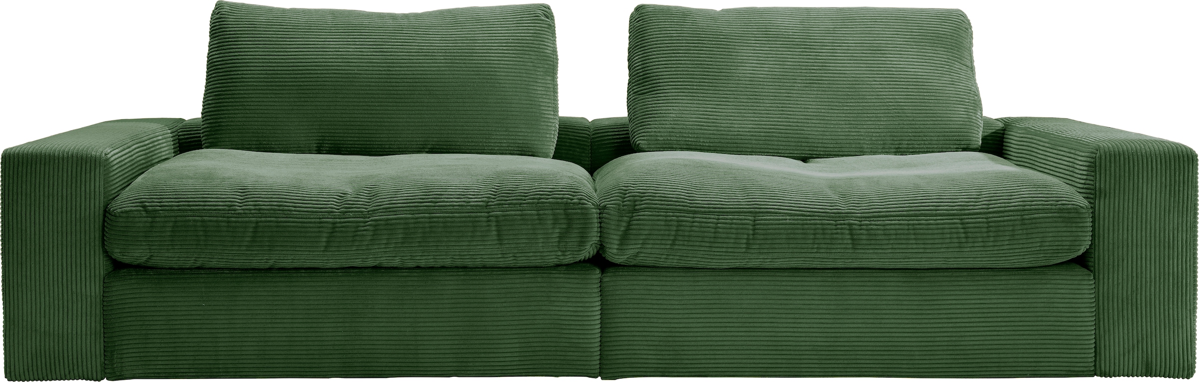 alina Big-Sofa »Sandy«, 266 tief, Cordstoff und cm | in modernem breit BAUR cm 123