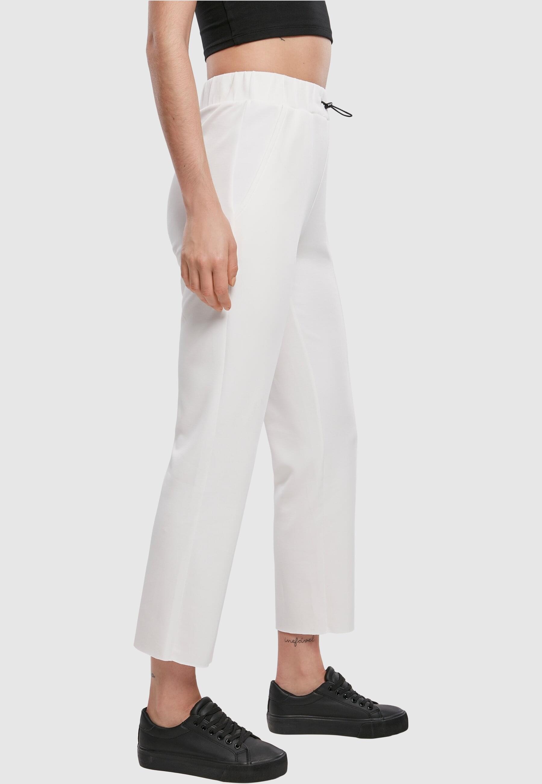 URBAN CLASSICS Stoffhose »Urban Classics Damen Ladies Soft Interlock Pants«, (1 tlg.)