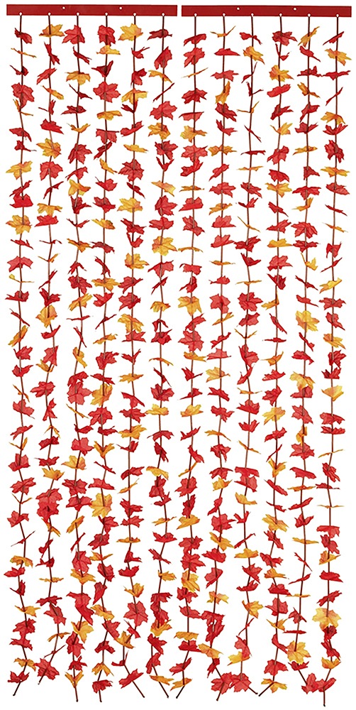 Maximex Türvorhang "Indian Summer" Klettband 1 Stk. tlg. Blättervorhang für günstig online kaufen