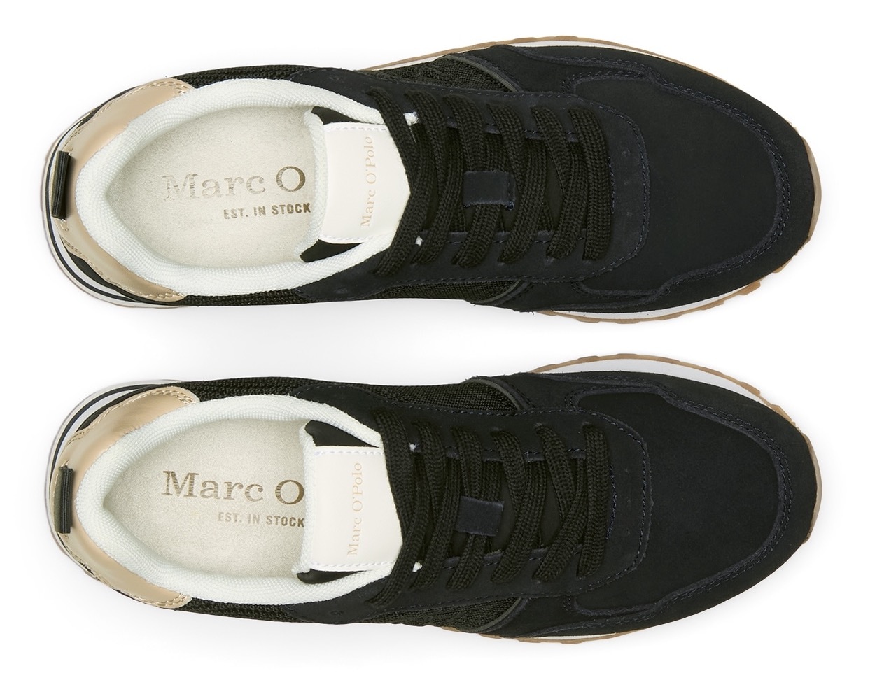 Marc O'Polo Sneaker »Bjorna«  Schnürschuh, Halbschuh, Freizeitsneaker mit Memory Foam Innensohle