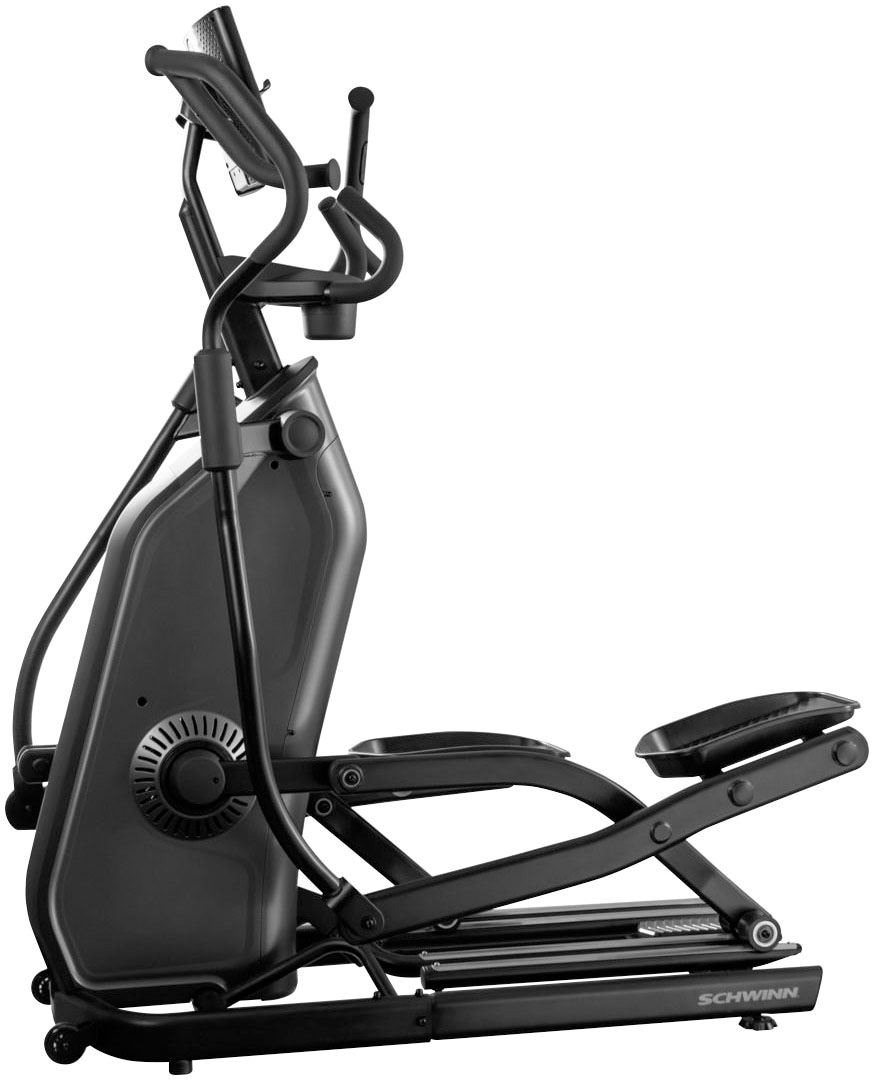 SCHWINN FITNESS Ellipsentrainer "Schwinn 590E", ohne Unterlegmatte, grau, Crosstrainer, 150 kg max. Benutzergewicht, 25 Widerstandsstufen