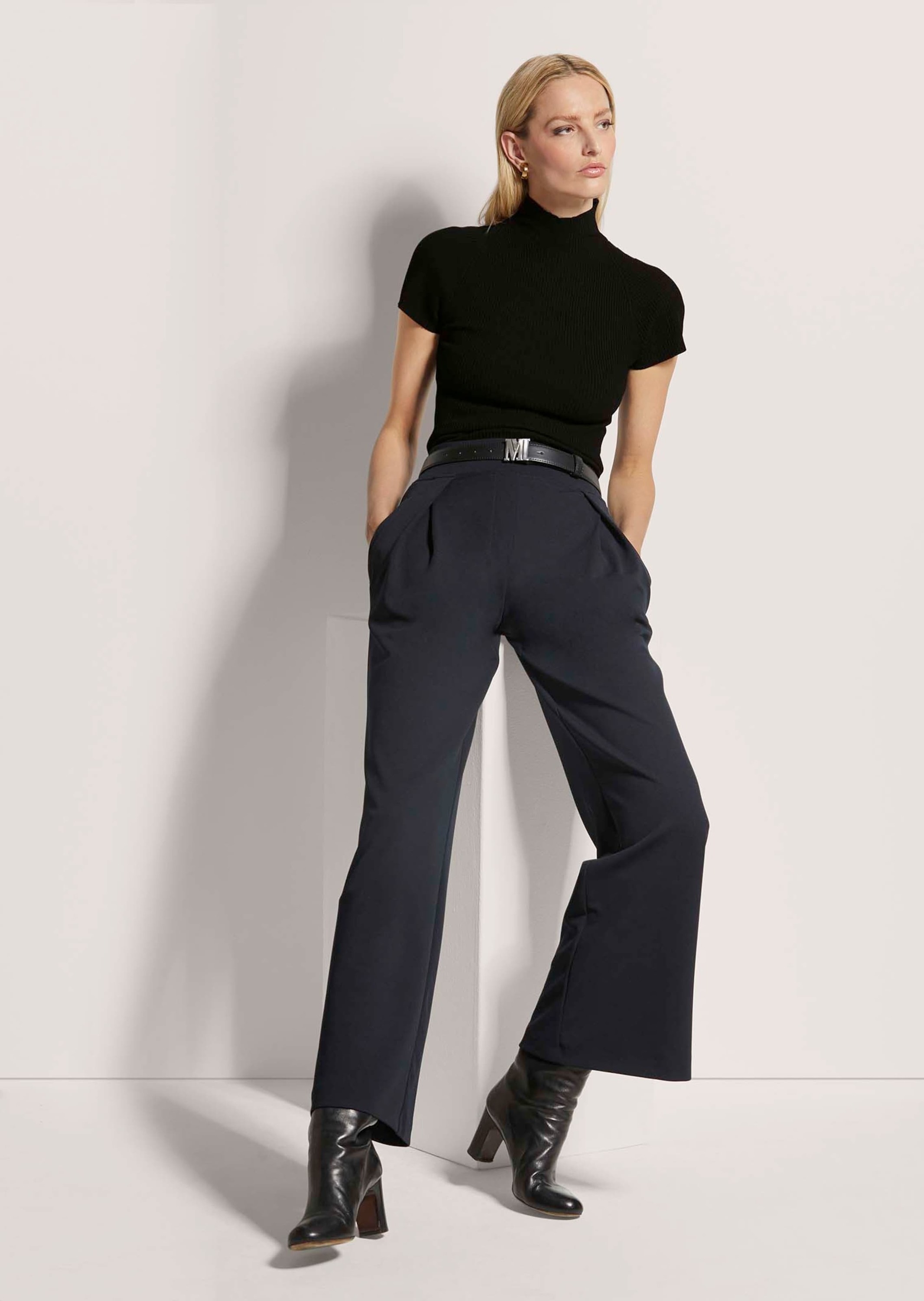 MADELEINE Longpullover »Strickoberteil Kurzarm-Pullover aus Strick« Pullover mit Kurzarm