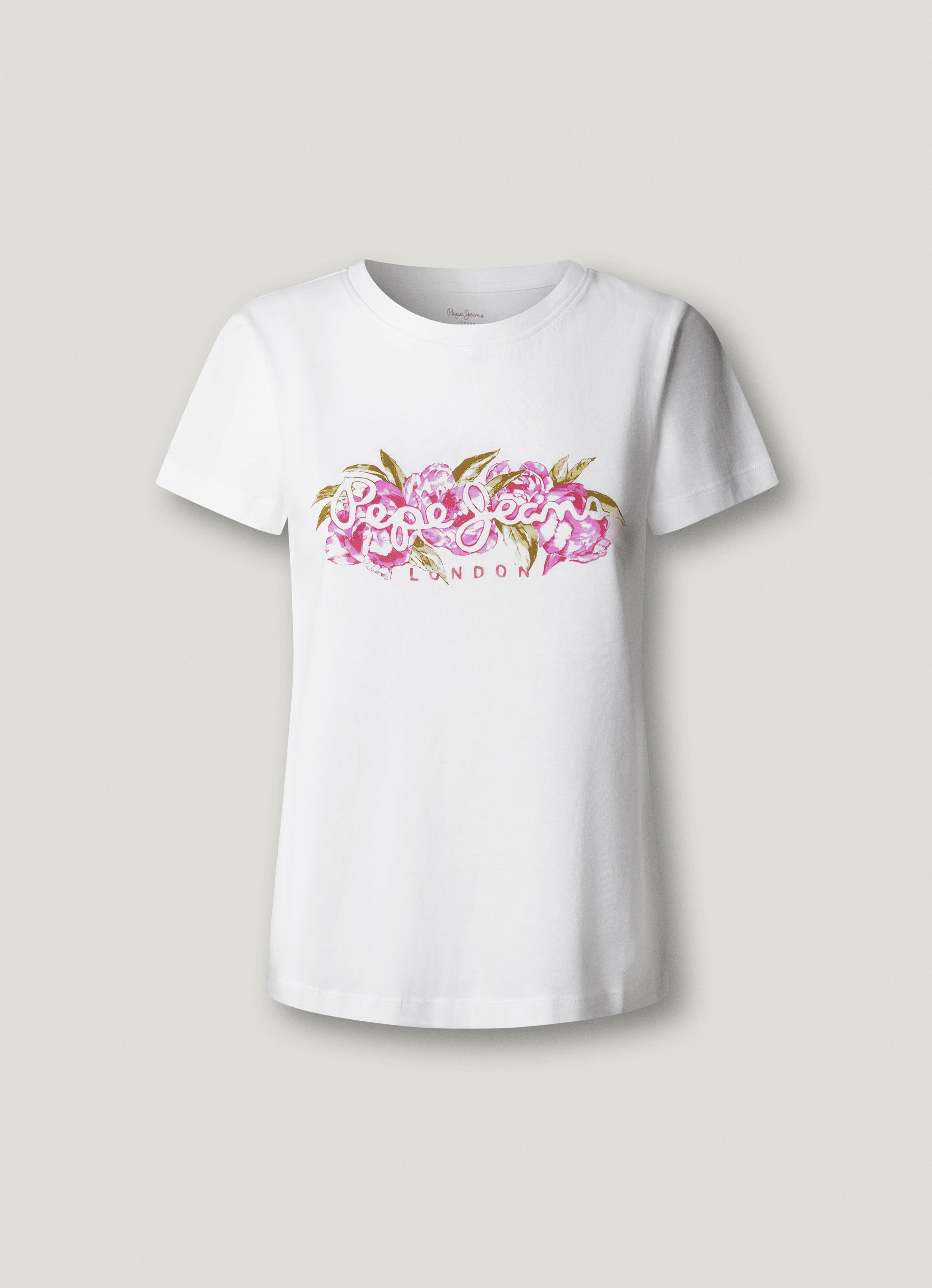 Thumbnail - Pepe Jeans T-Shirt "MAHINA" mit floralem Print
