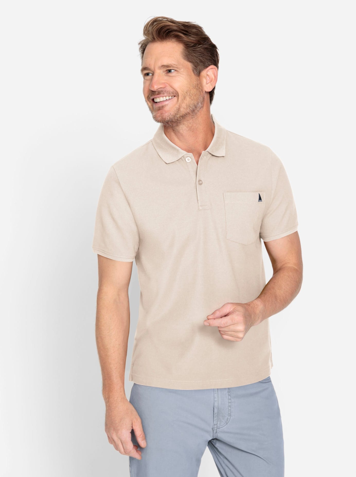 Catamaran Poloshirt "Kurzarm-Poloshirt" 1 Stk. tlg. günstig online kaufen