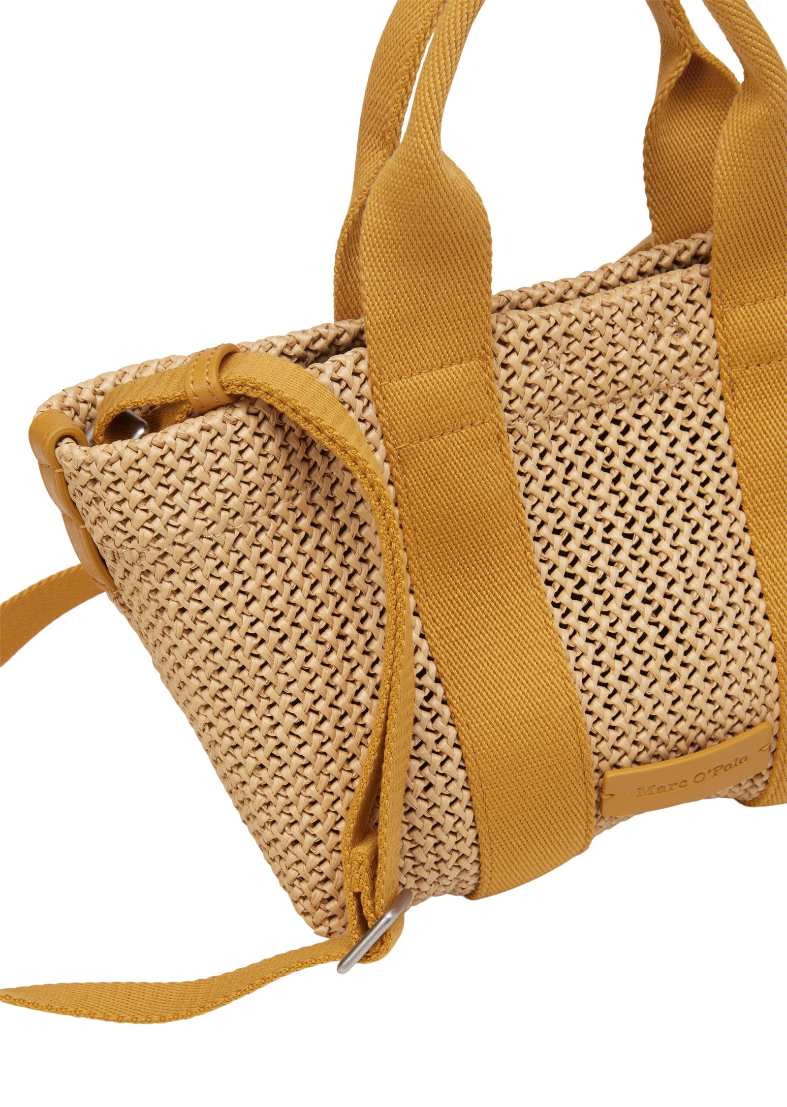 Marc O'Polo Umhängetasche »in Crochet-Raffia-Bast-Optik«
