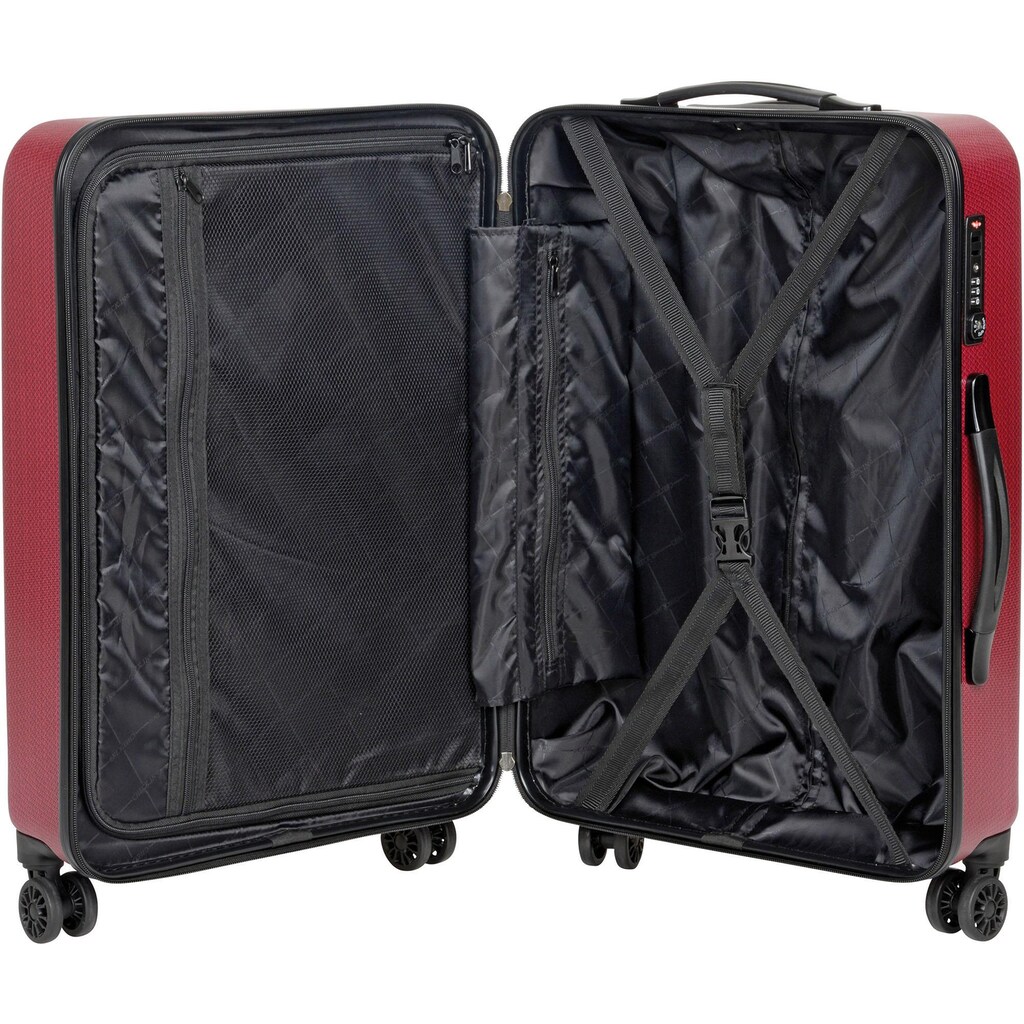 CHECK.IN® Trolleyset »Mailand«, (Set, 3 tlg.)