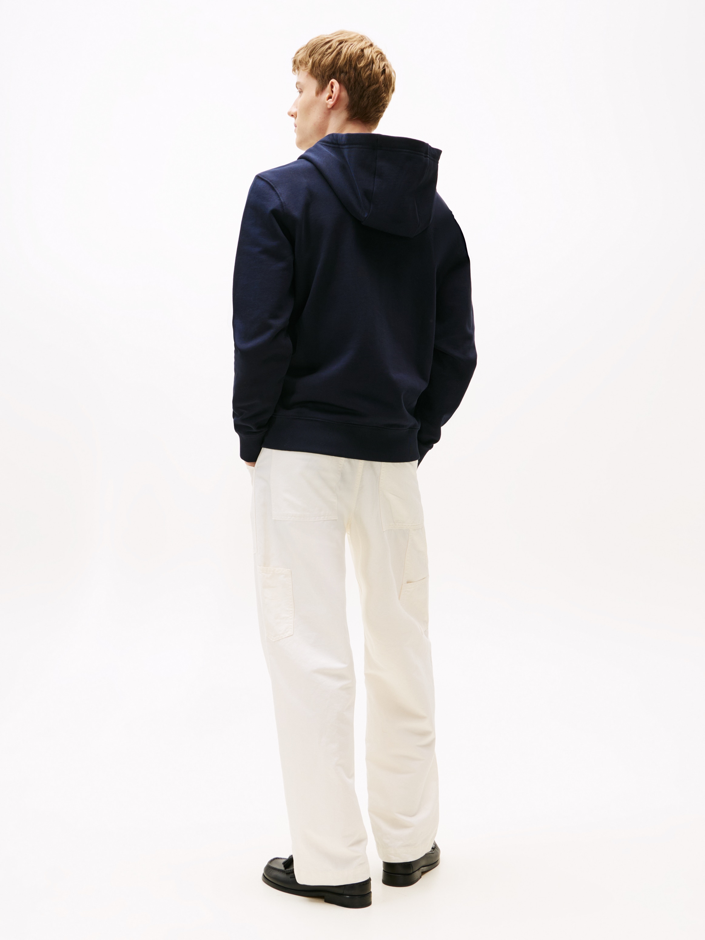 Tommy Hilfiger Kapuzensweatjacke »HILFIGER STACKED HOODED ZIP TH«