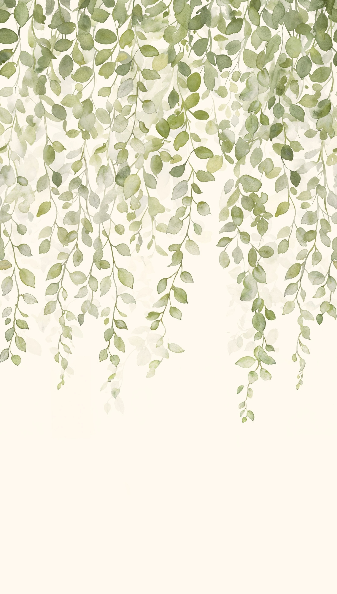 living walls Fototapete »The Wall 4 Botanic – Filigrane Blätterranken Vlies-Fototapete« Motiv | matt | naturalistisch leicht strukturiert Filigrane Blätterranken mit dekorativer Tiefenwirkung