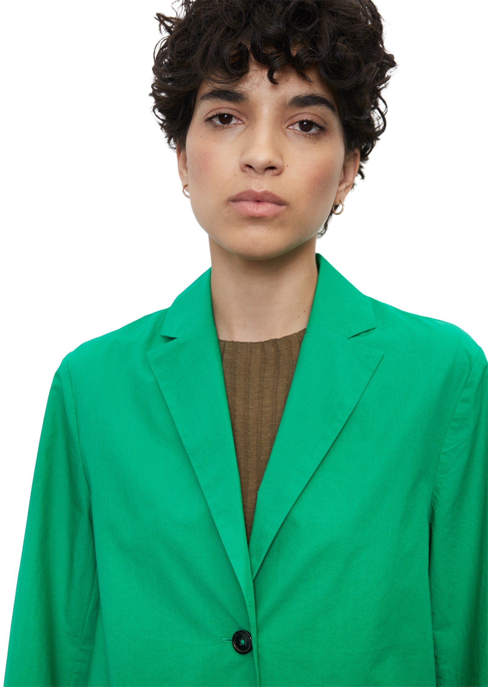 Marc O'Polo Longblazer »aus leichter Baumwolle-Popeline«