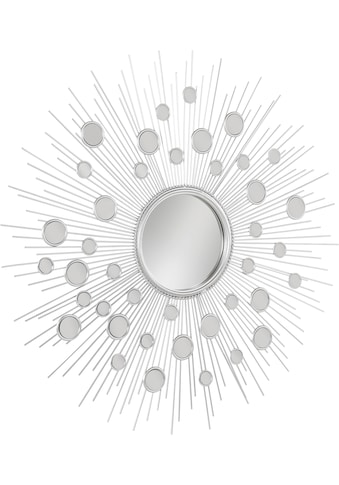 Leonique Dekospiegel »Spiegel, silber«, Wandspiegel, Sonne, rund, Ø 81 cm, mit... kaufen