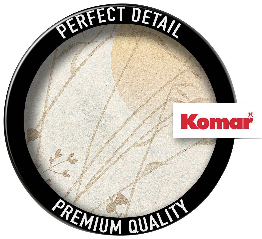 Komar Fototapete »Vlies selbstklebend - Roseau - Größe 125 x 125 cm«, bedruckt, Wohnzimmer, Schlafzimmer